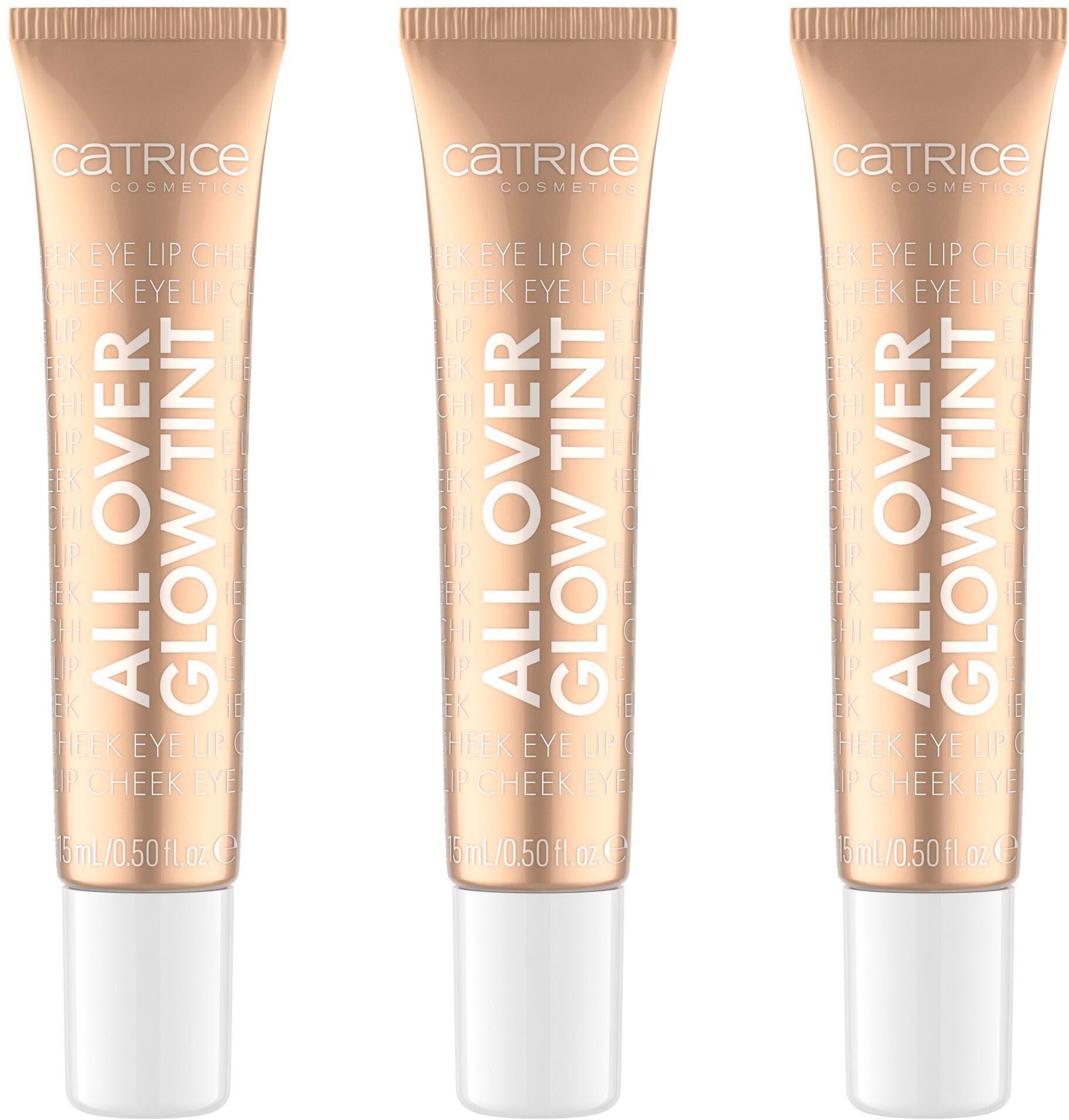 Catrice Хайлайтер All Over Glow Tint, 3-tlg.