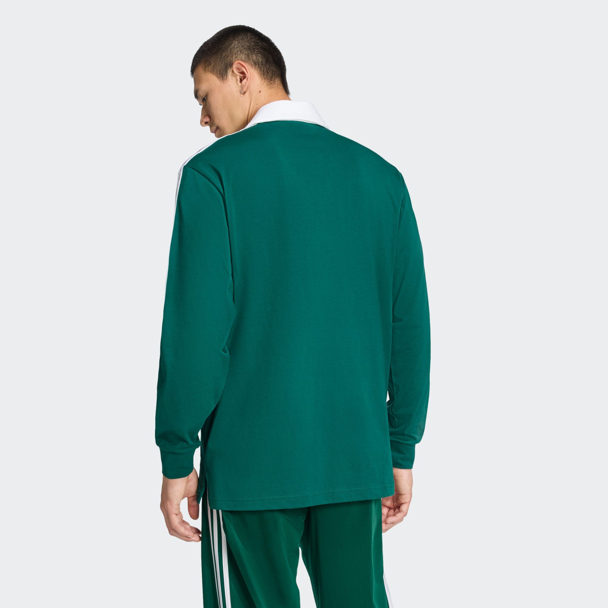 adidas Originals Langarm-Poloshirt 3-STREIFEN RUGBY LONGSLEEVE POLO (1-tlg)