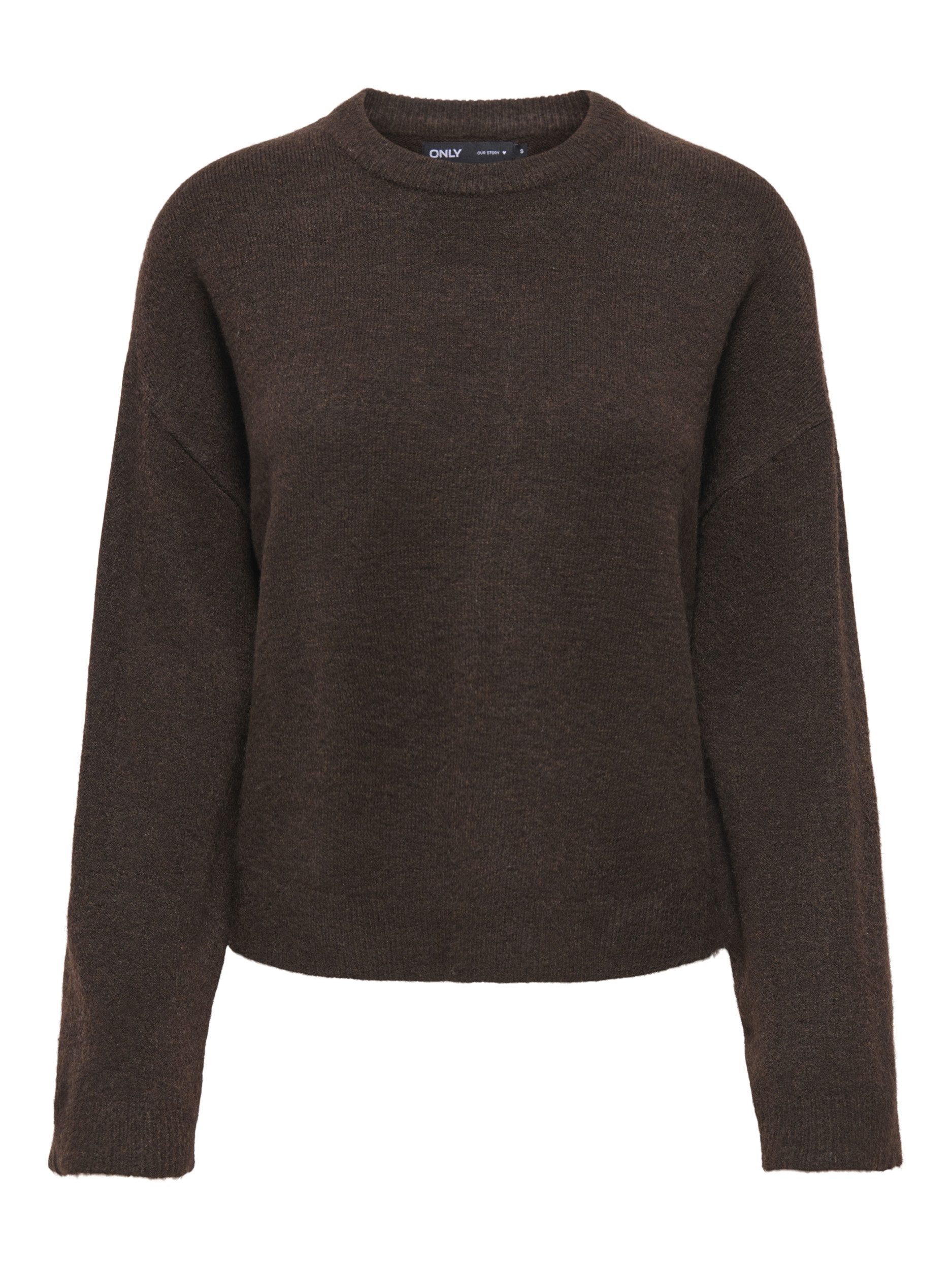 ONLY & SONS Longpullover ONLSIMONI L/S O-NECK PULLOVER KNT N 237375001 Coffee Bea