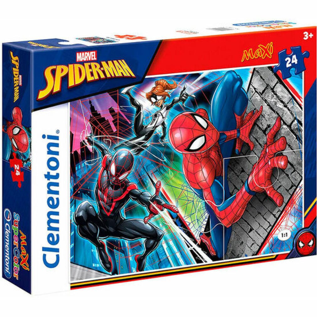 Clementoni® Puzzle Marvel Spiderman Maxi-Puzzle 24tlg., Puzzleteile
