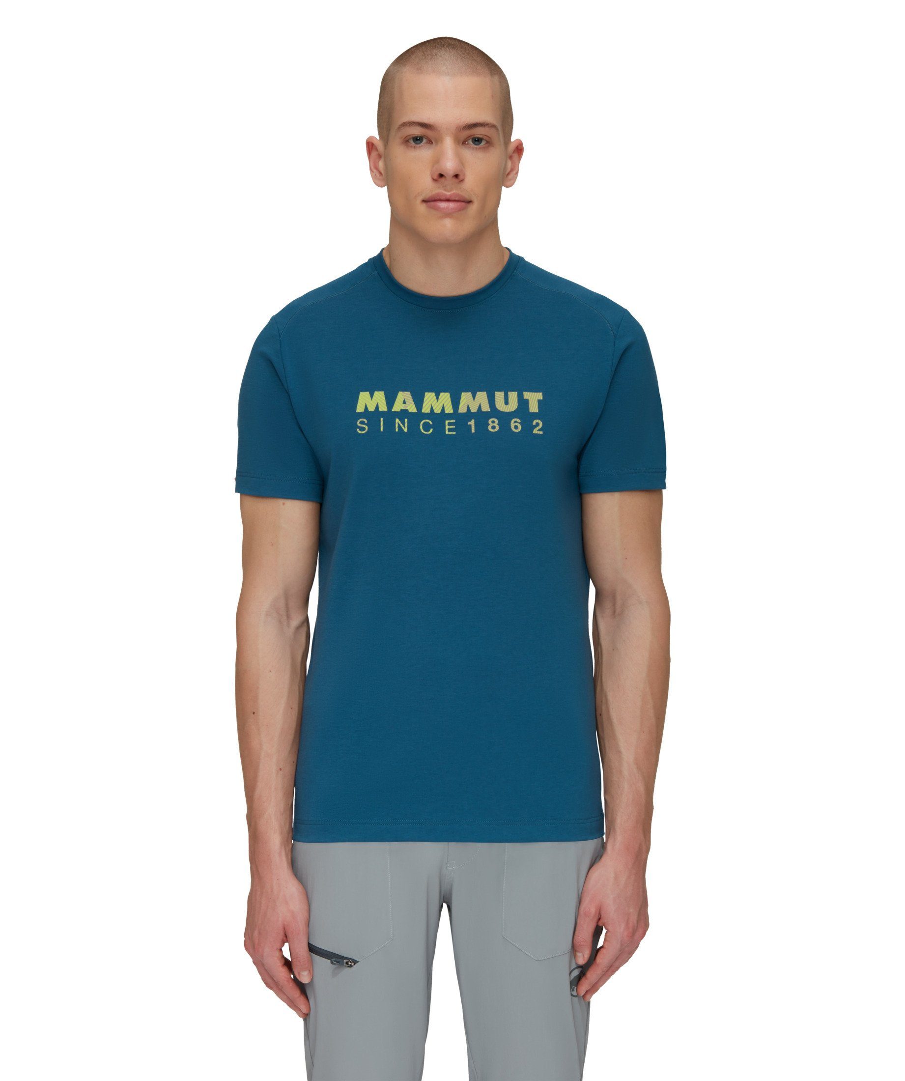 Men Logo Trovat ice deep Mammut T-Shirt T-Shirt