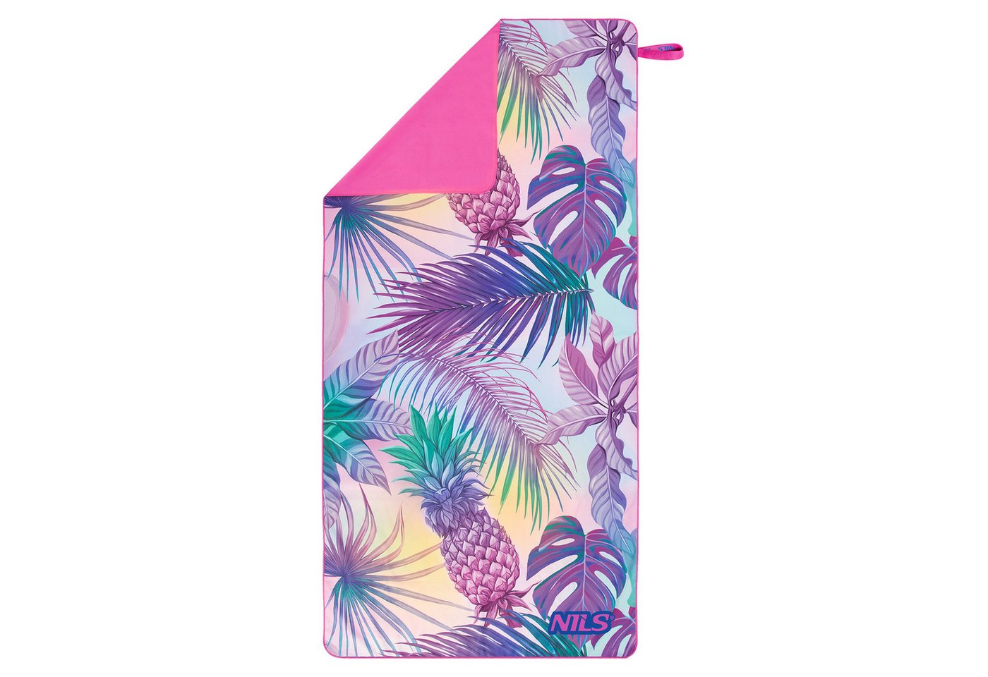 Nils Handtuch Mikrofaserhandtuch Campinghandtuch Strandtuch Designdruck 160x80cm, Schnell trocknend