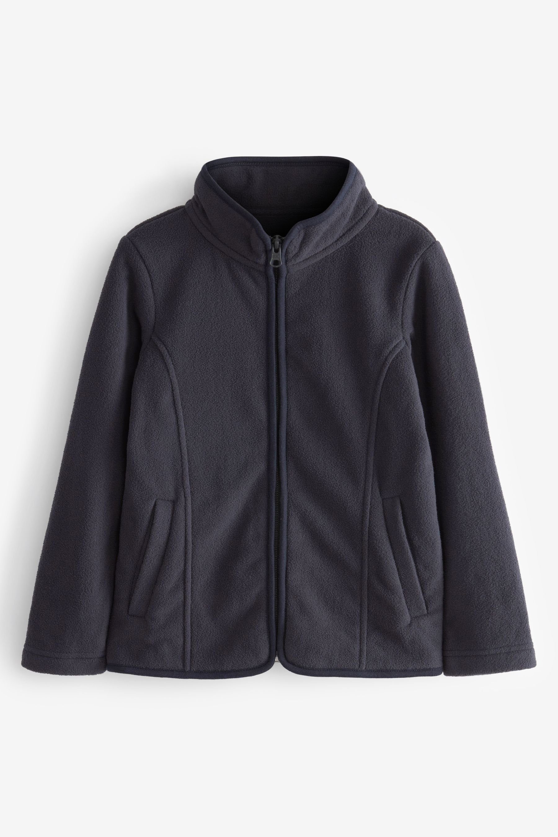 Next Fleecejacke Fleece-Kapuzenjacke (1-St) Navy Blue