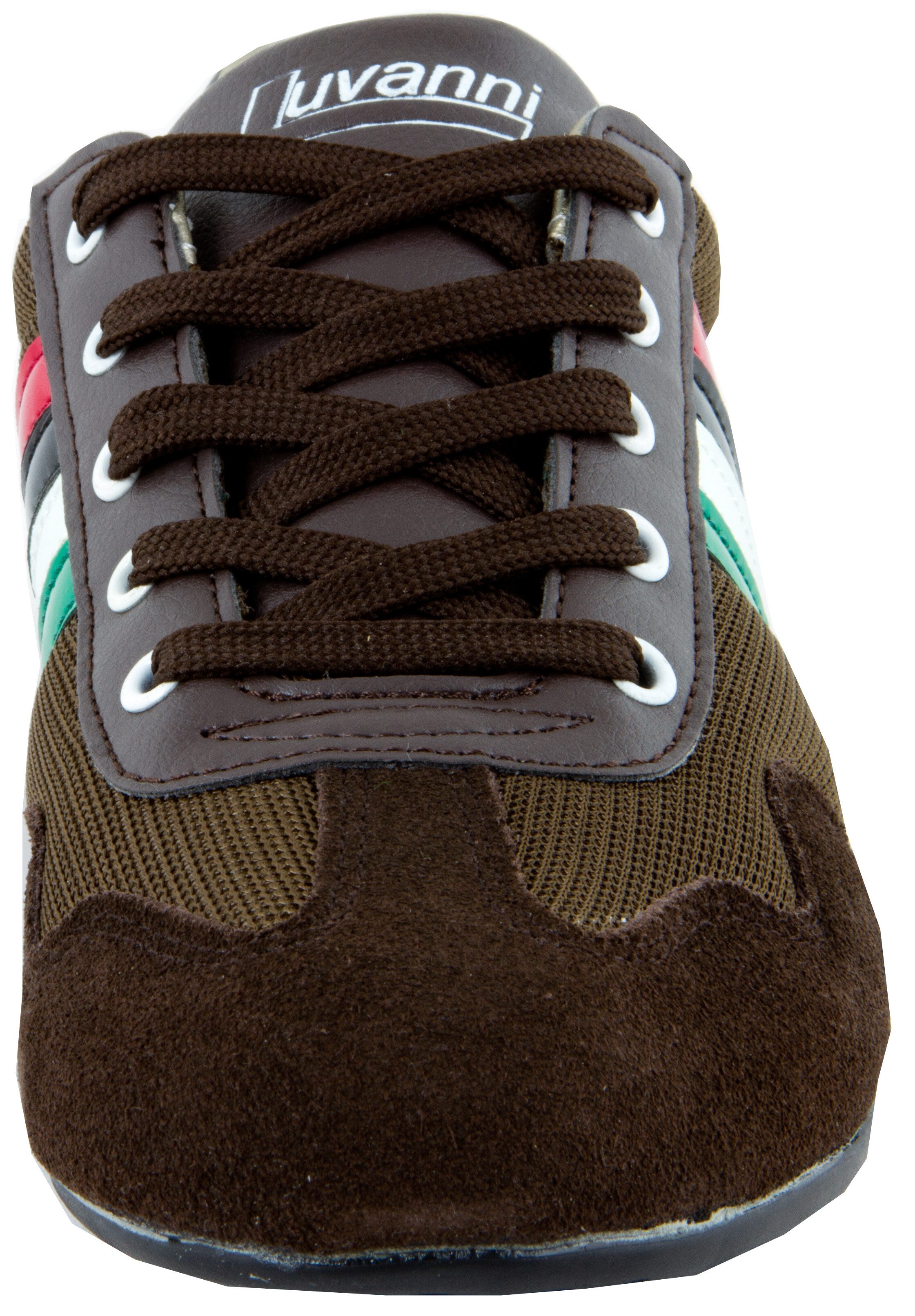 Luvanni Herren Sneaker Echtleder Leder Halbschuh günstig online kaufen