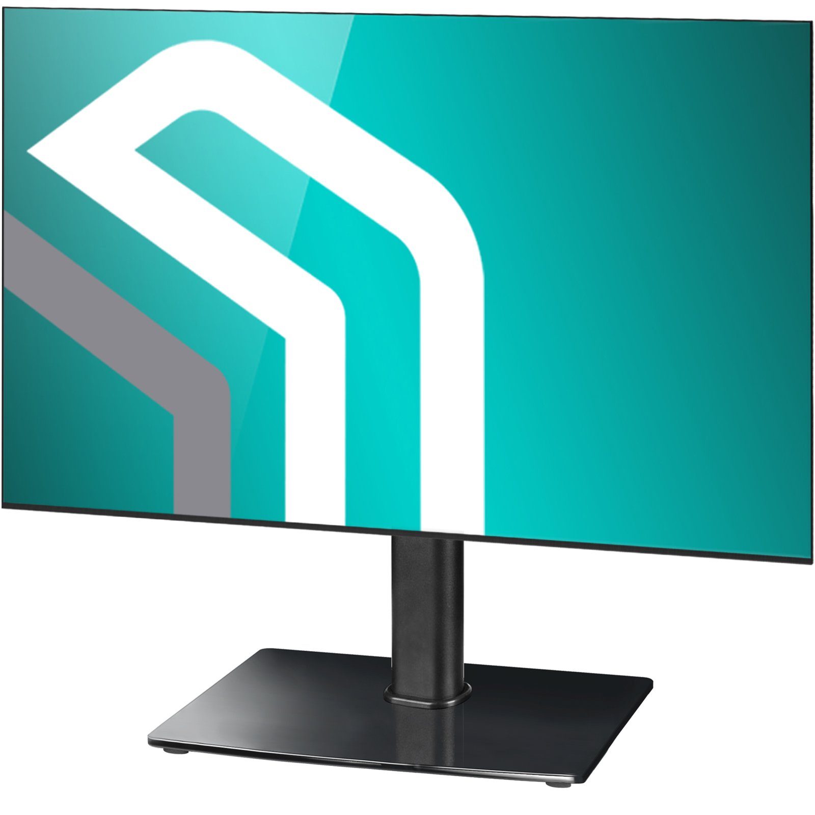 TV und 30 55,00 Standfuss, Standfuss, Zoll, 26"-55" Monitore Standfuss, TV-Standfuß, Ständer, Tisch für TV ONKRON Halterung höhenverstellbar, (bis TV Bildschirme) TV TV VESA bis kg,