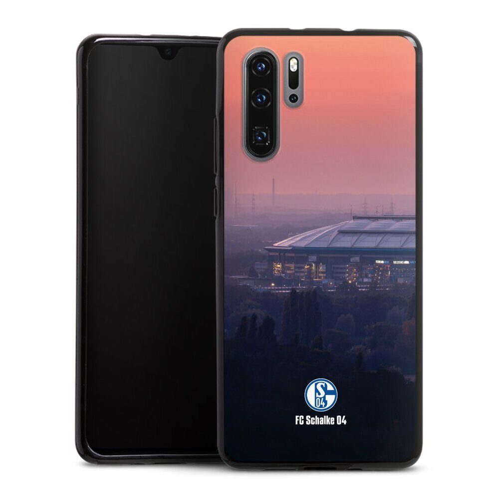 DeinDesign Handyhülle Stadion FC Schalke 04 Offizielles Lizenzprodukt Schalke 04 Stadion, Huawei P30 Pro New Edition Silikon Hülle Bumper Case Handy Schutzhülle