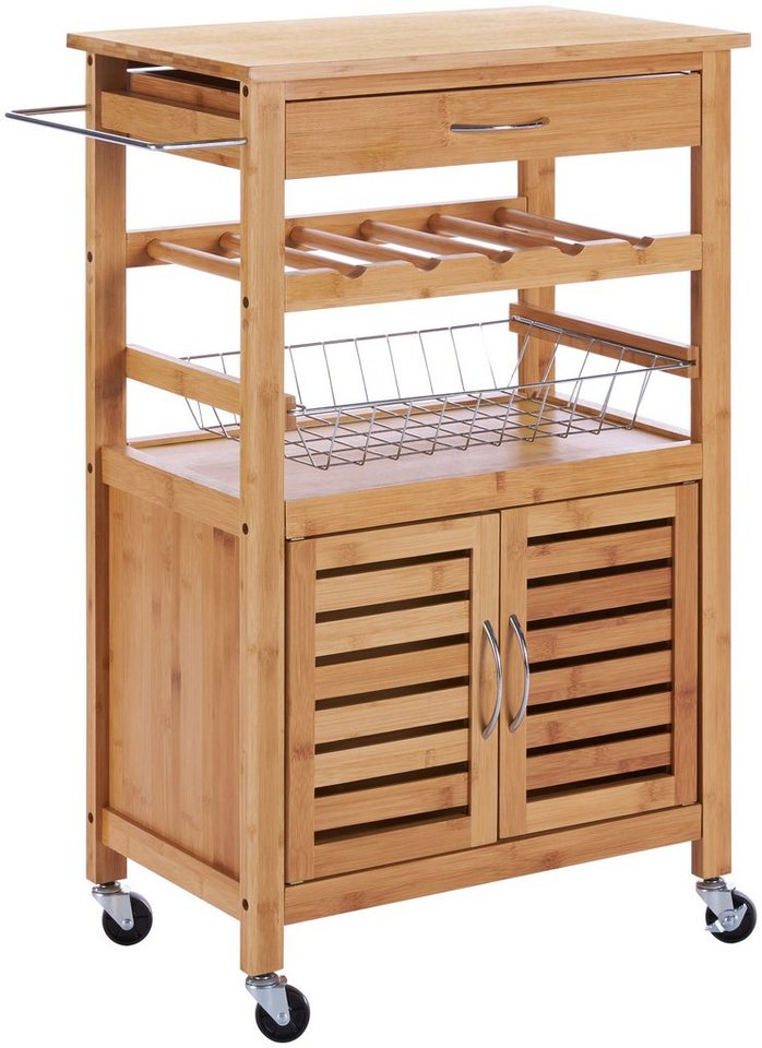 Küchenwagen »Bambus«, 56 x 36 x 88 cm kaufen | OTTO
