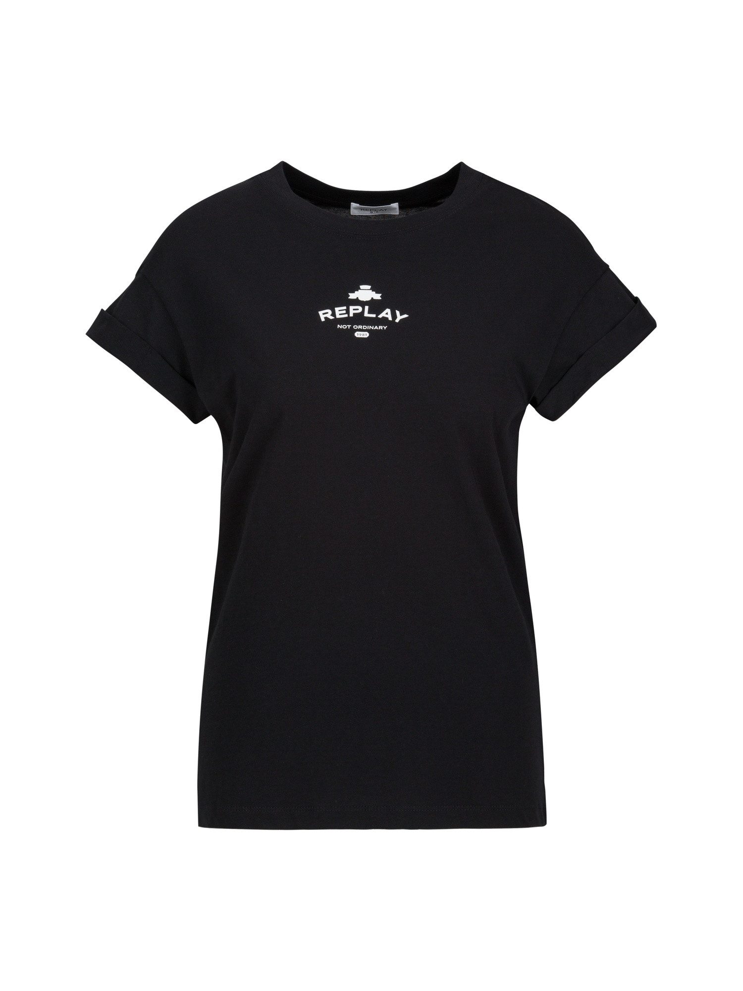 Replay T-Shirt Replay Center Logo günstig online kaufen