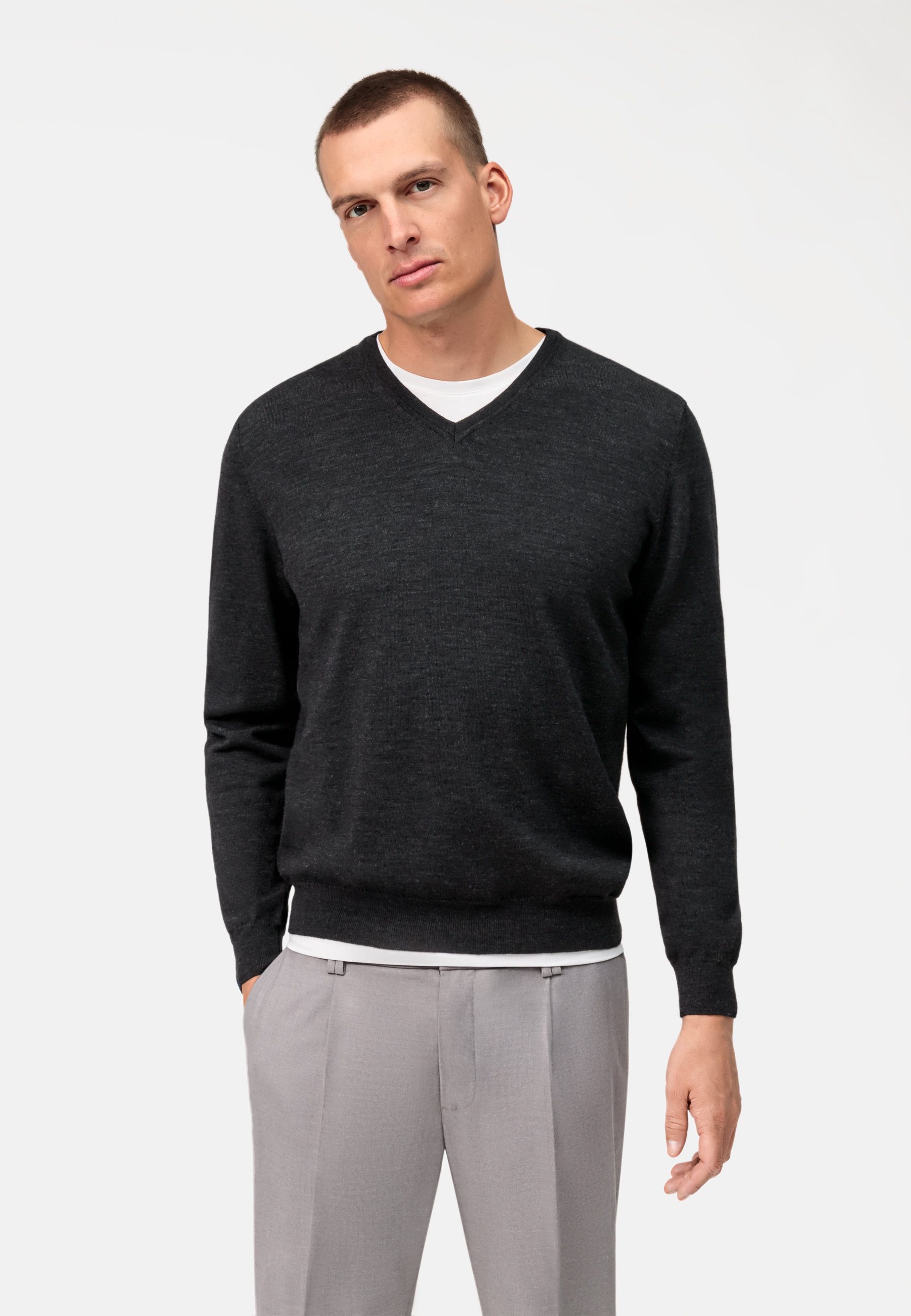 OLYMP Strickpullover OLYMP Casual Strick günstig online kaufen