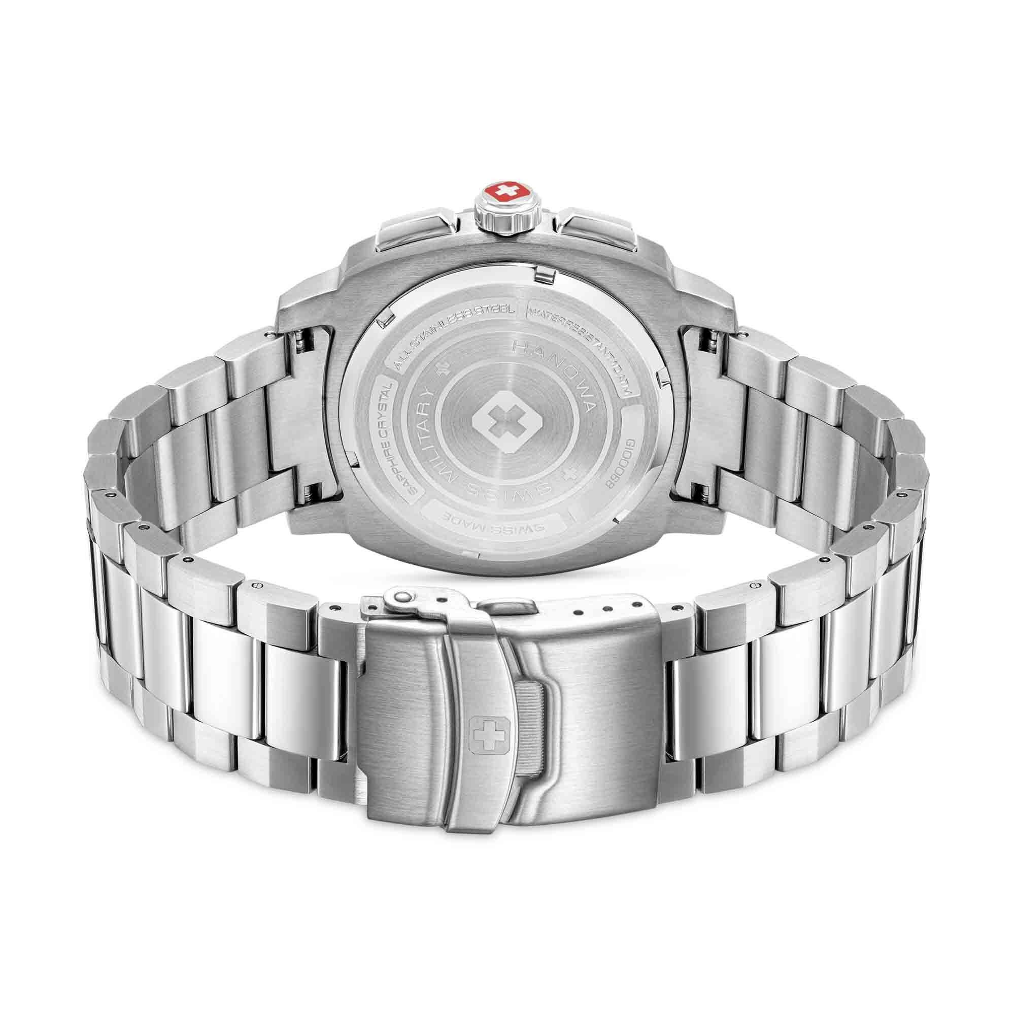 Swiss Military Hanowa Quarzuhr Quarzuhr Herrenuhr 41 mm Quarz Herren