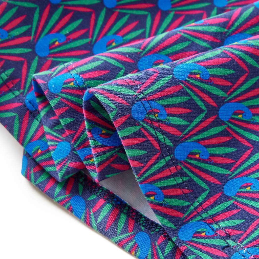 vidaXL Skaterrock Kinderrock Marineblau 140