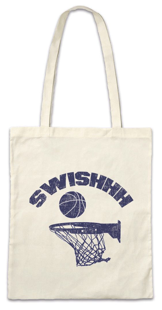 Urban Backwoods Beuteltasche Swishhh Stofftasche Streetballcourt Streetball Player Center (1-tlg), Basketballplatz Player Sport Passion