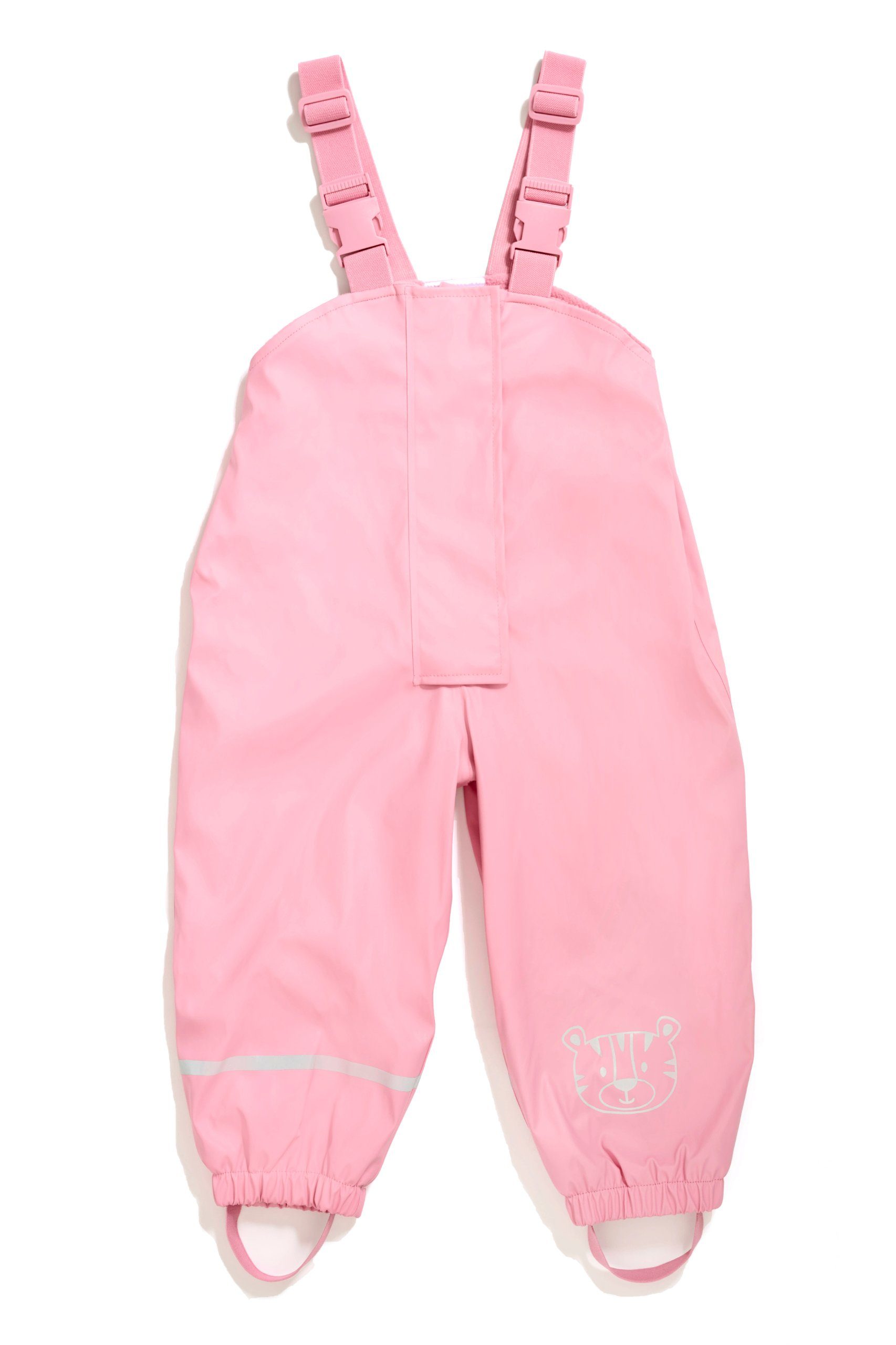 Little Tiger® Regen- und Matschlatzhose Regenhose für Kinder, mit Fleece gefüttert, winddicht, wasserdicht für Kinder Mädchen & Jungen