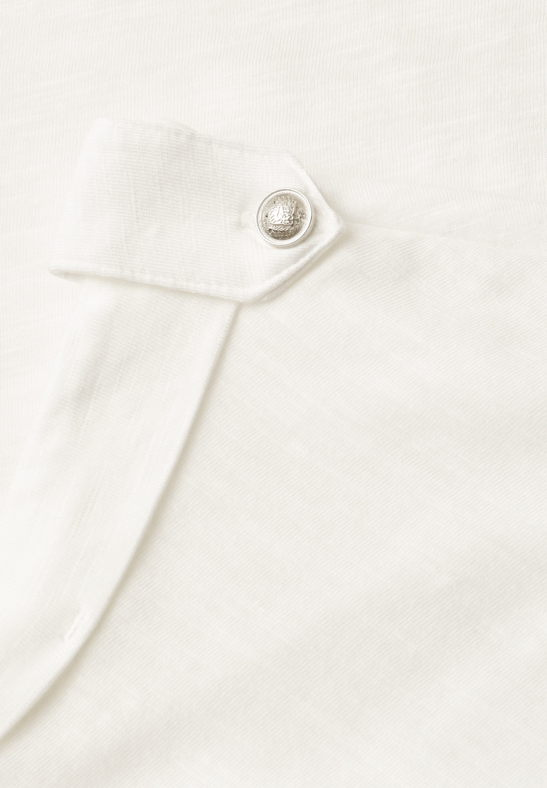 STREET ONE T-Shirt mit geschlitztem Rundhalsausschnitt – Bild 5 von 5