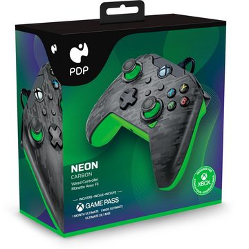 pdp Wired Controller - Neon Carbon Controller