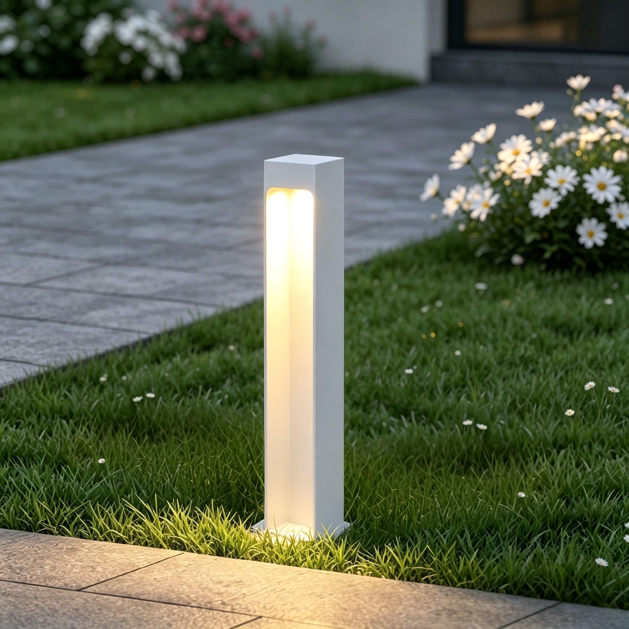 Mai & Mai LED Außen-Stehlampe LED Außenleuchte Wegeleuchte IP65 Standleuchte für Außen 5W 3000K