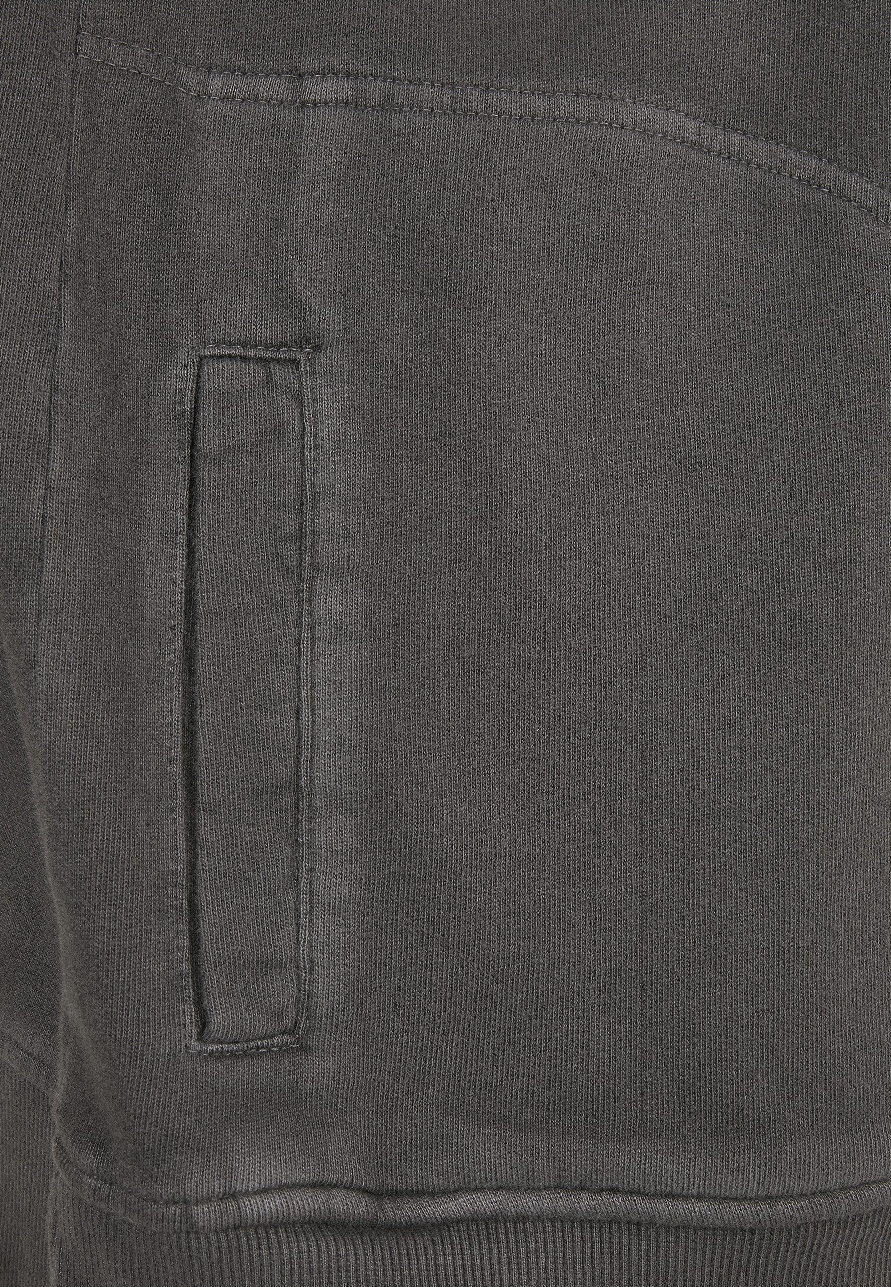 URBAN CLASSICS Rundhalspullover Urban Classics Herren Overdyed Camp Hoody (1-tlg)