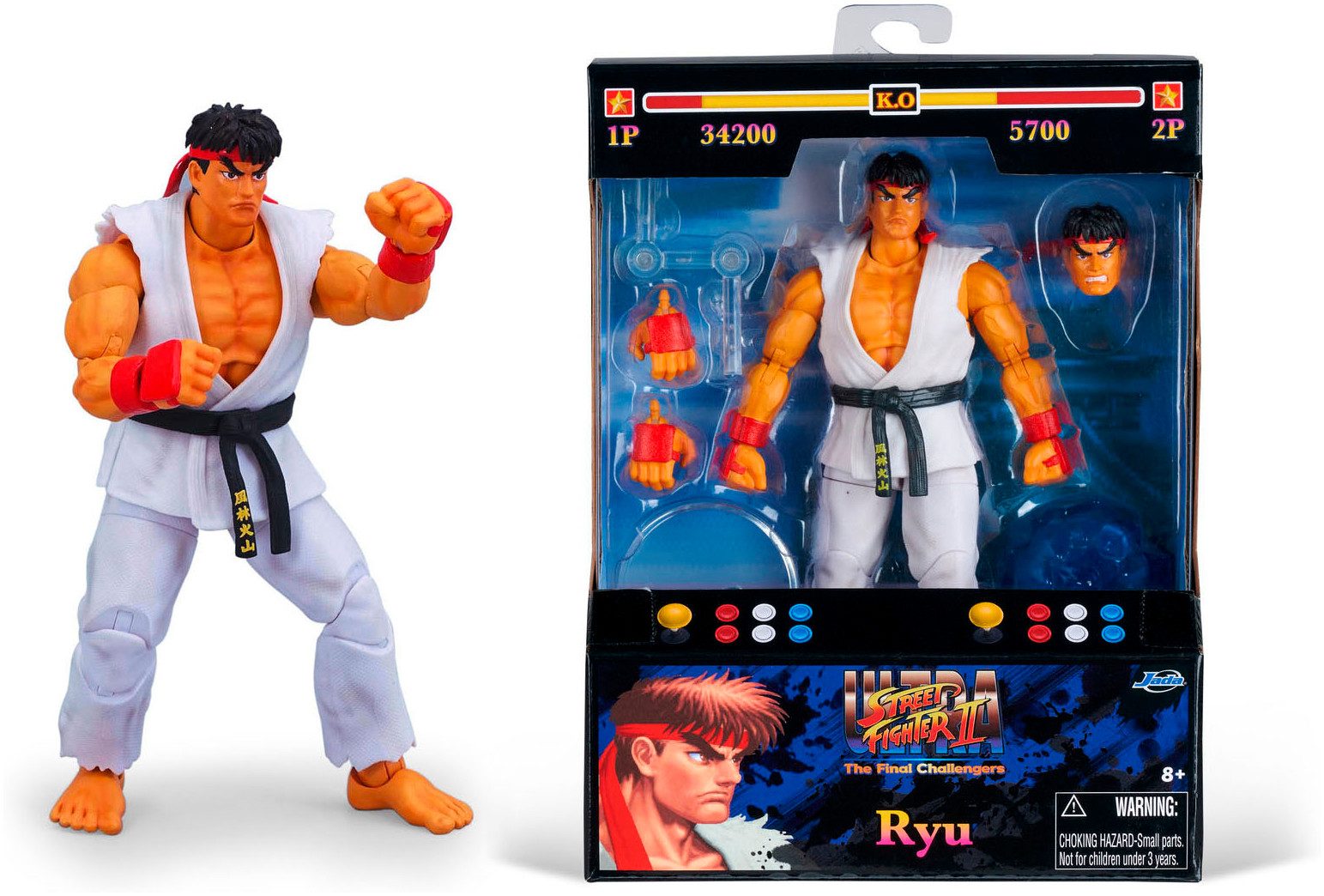 JADA Spielfigur Street Fighter II Ryu