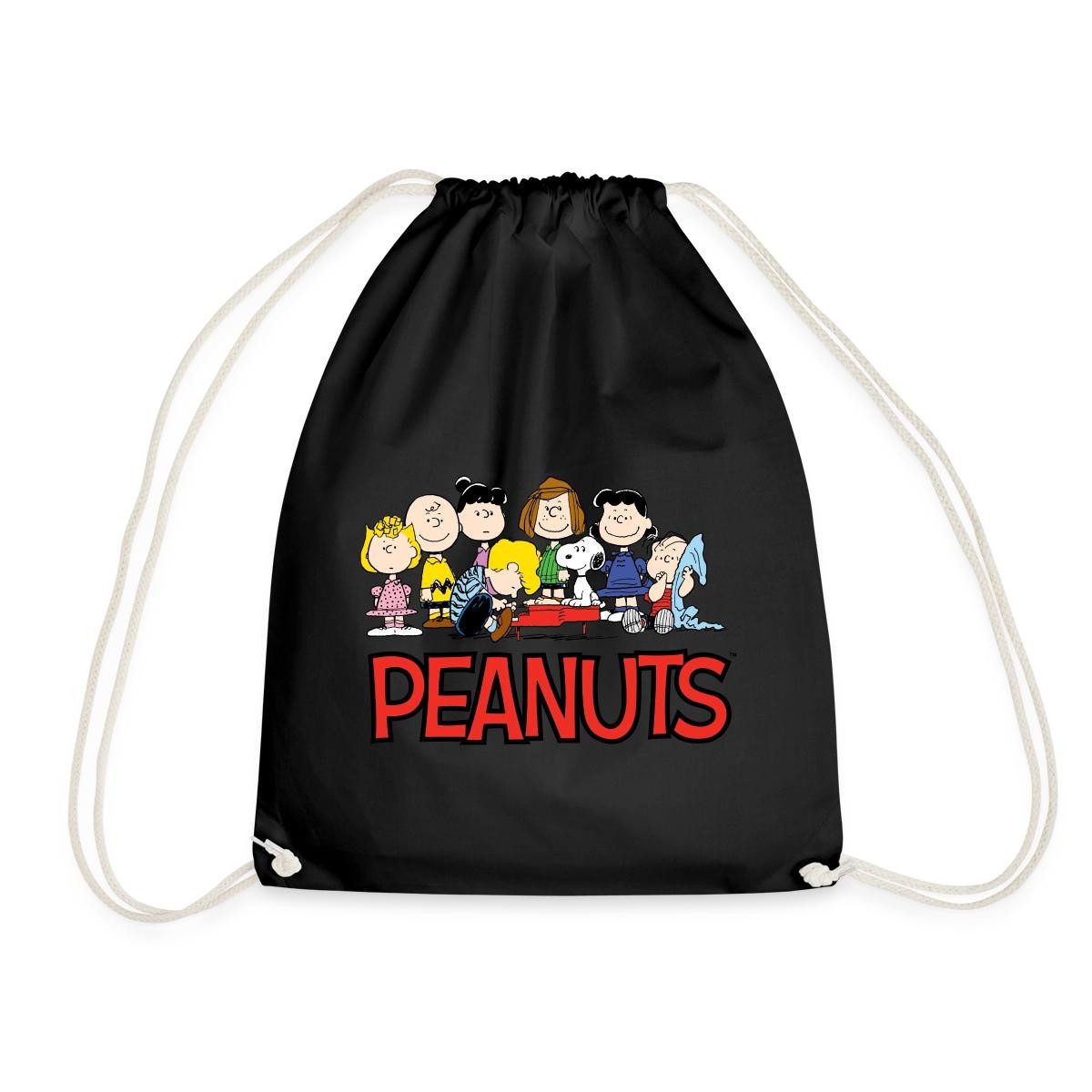Turnbeutel Peanuts Snoppy Und Friends Turnbeutel