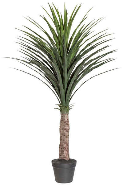 Kunstpalme Palme Yucca Palme, Creativ green, Höhe 115 cm, im Kunststofftopf