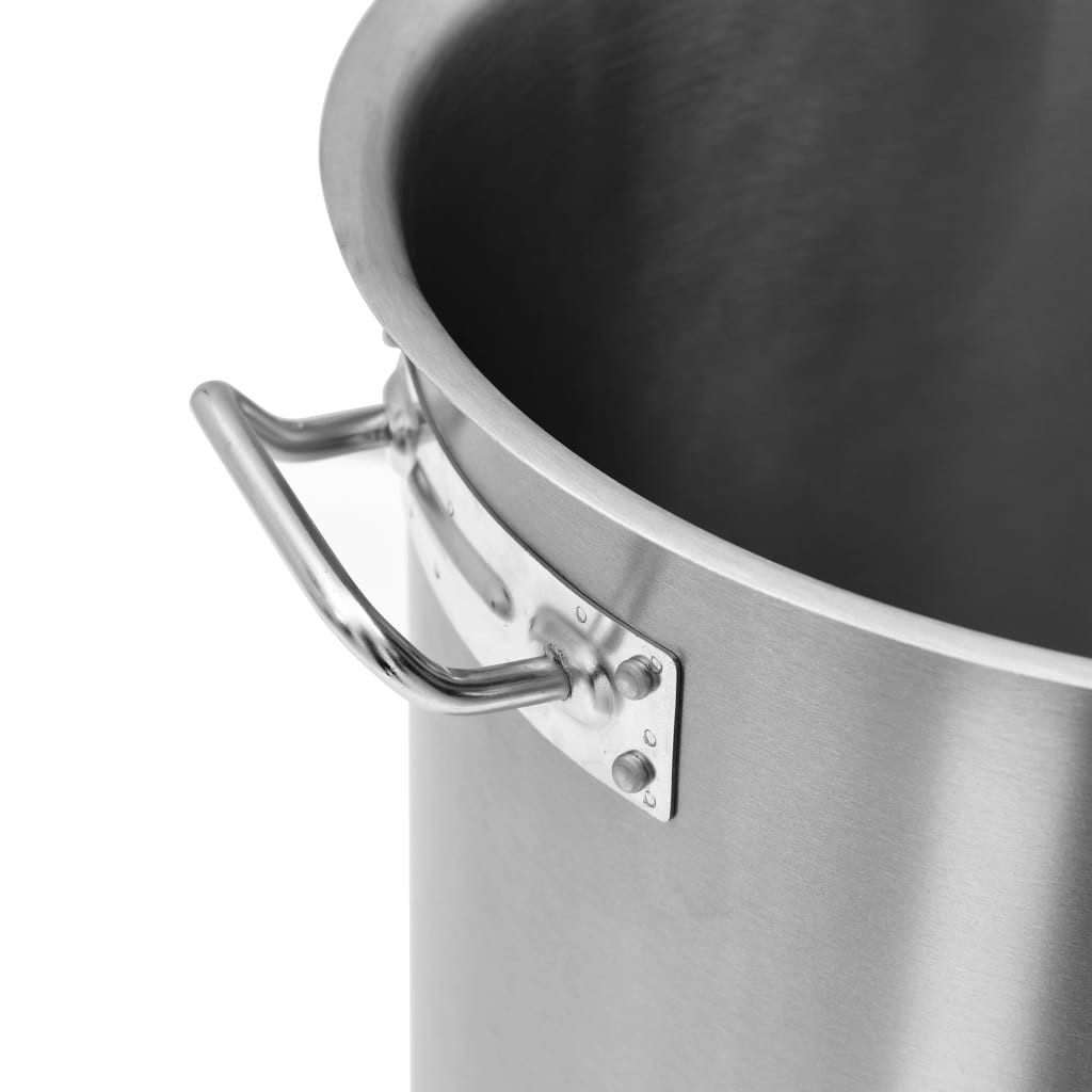 vidaXL Suppentopf Suppentopf 44 L 45×28 cm Edelstahl – Bild 4 von 5