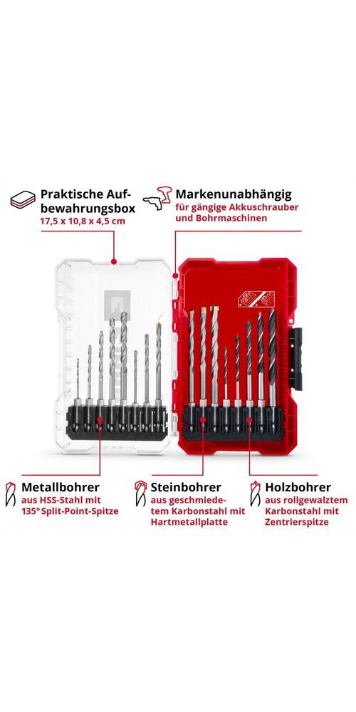 Einhell Bohrer- und Bitset 108953 günstig online kaufen