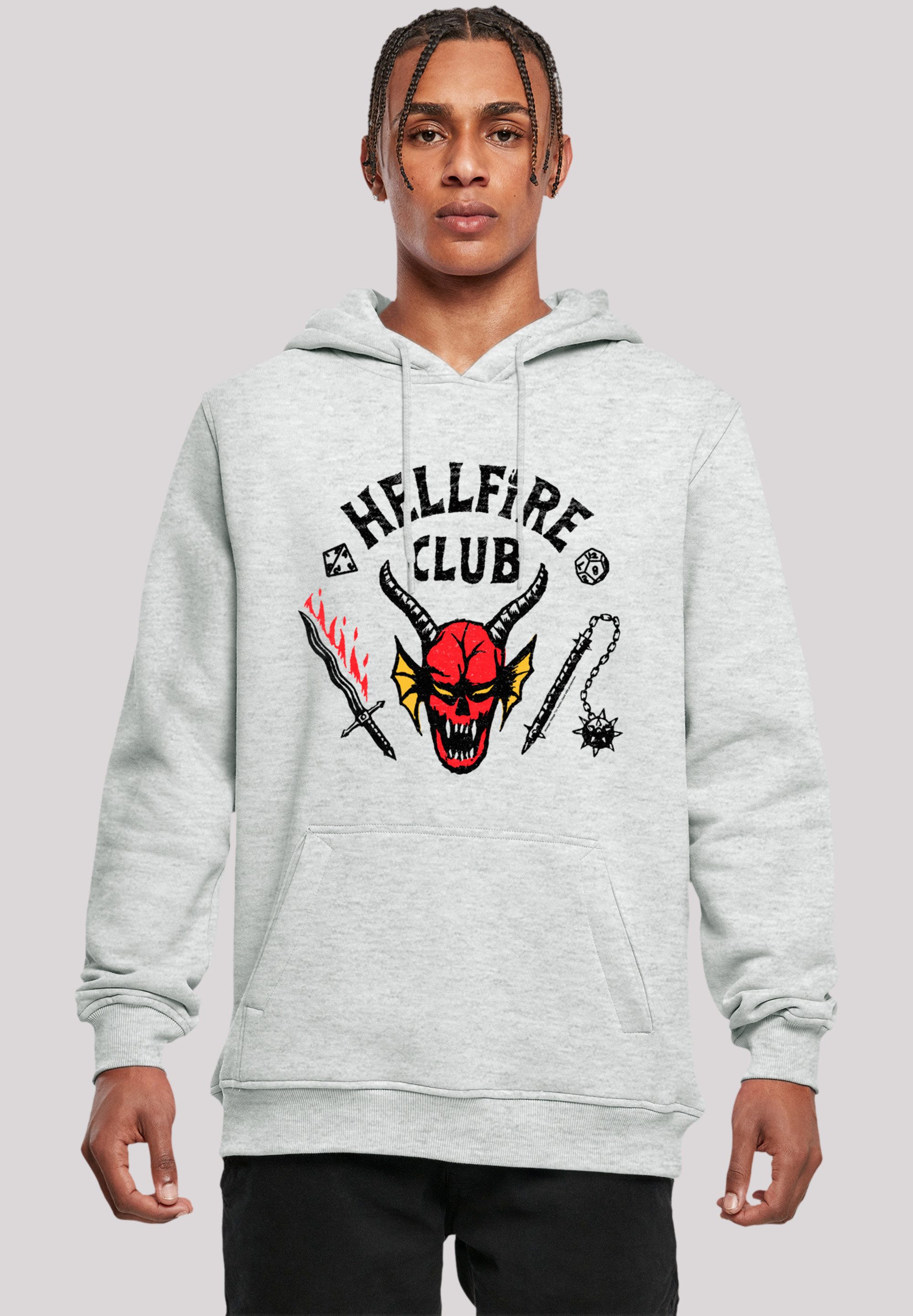 F4NT4STIC Kapuzenpullover Stranger Things Hellfire Club günstig online kaufen