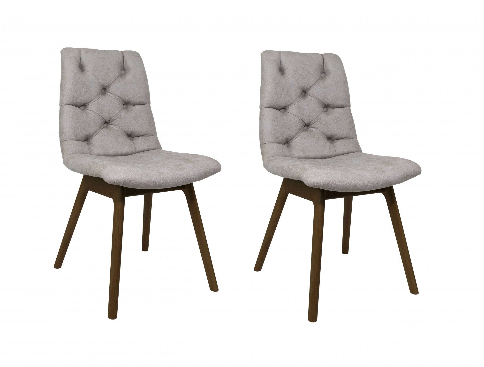 OTTO home Esszimmerstuhl Ramon (Set, 2 St), mit Massivholzbeinen, in verschiedenen Farben und Stoffen