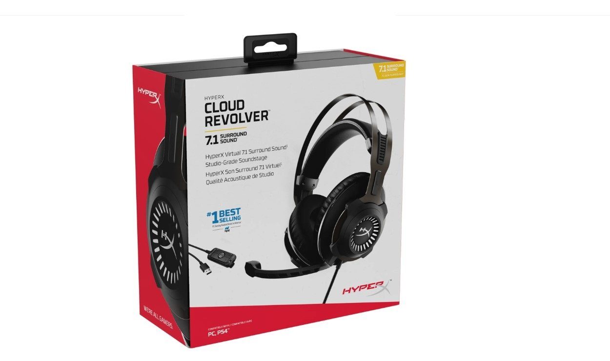 Headset Gamer Hyperx Cloud Revolver S Xbox Dolby Surround Sound