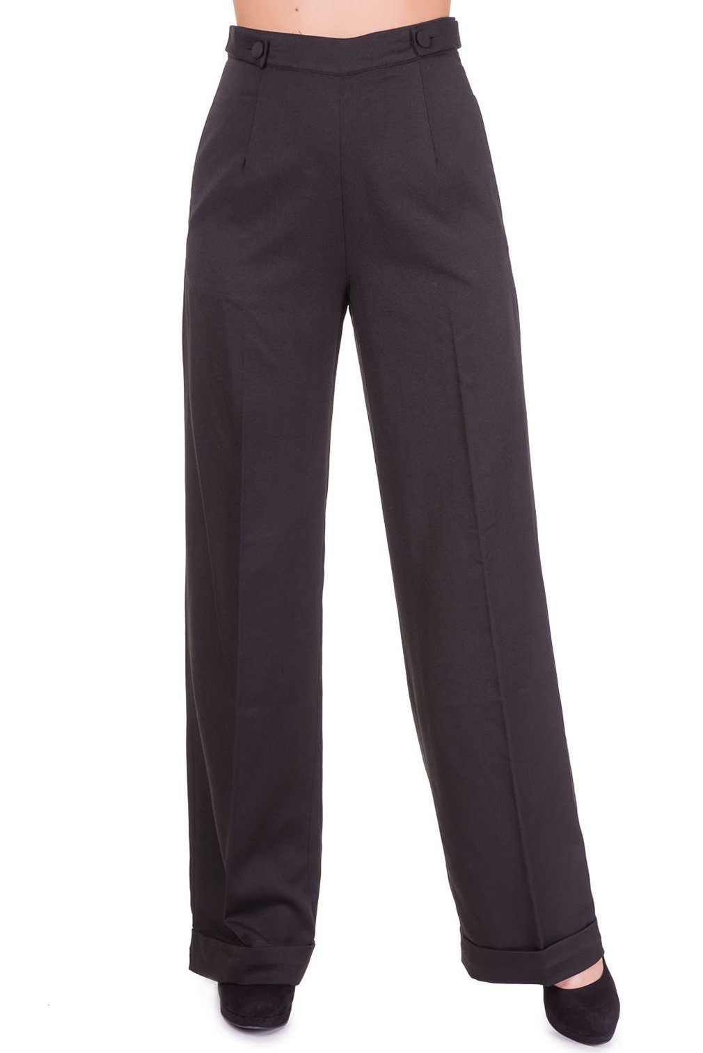 Banned Marlene-Hose Party On Schwarz Vintage günstig online kaufen