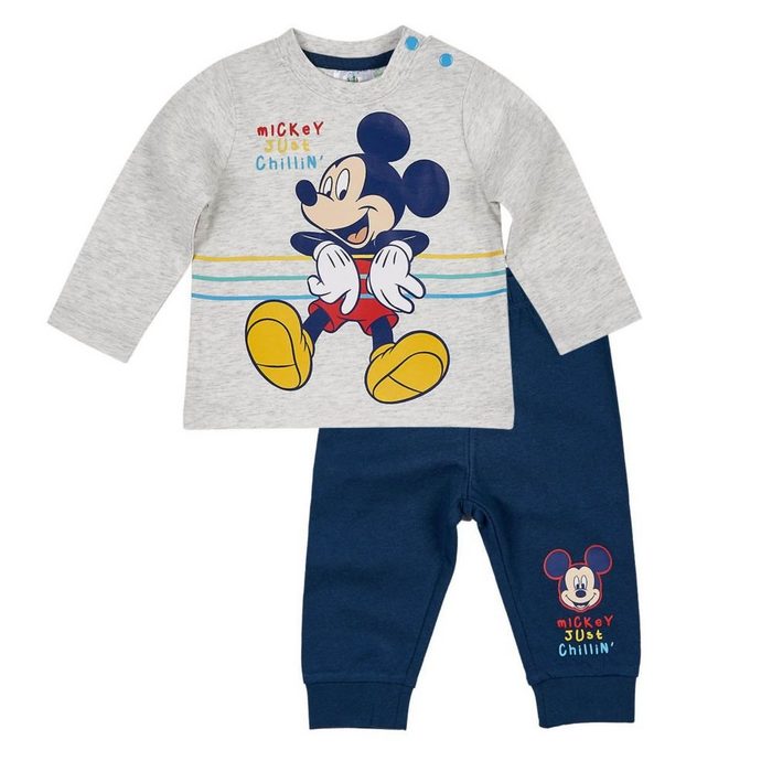 Disney Mickey Mouse Langarmshirt & Hose