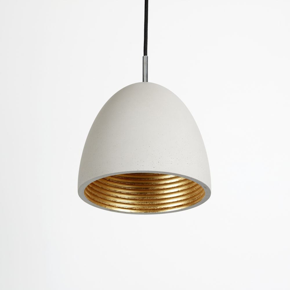 famlights Pendelleuchte famlights, Betonpendelleuchte Jana in Grau E27 max. 25W