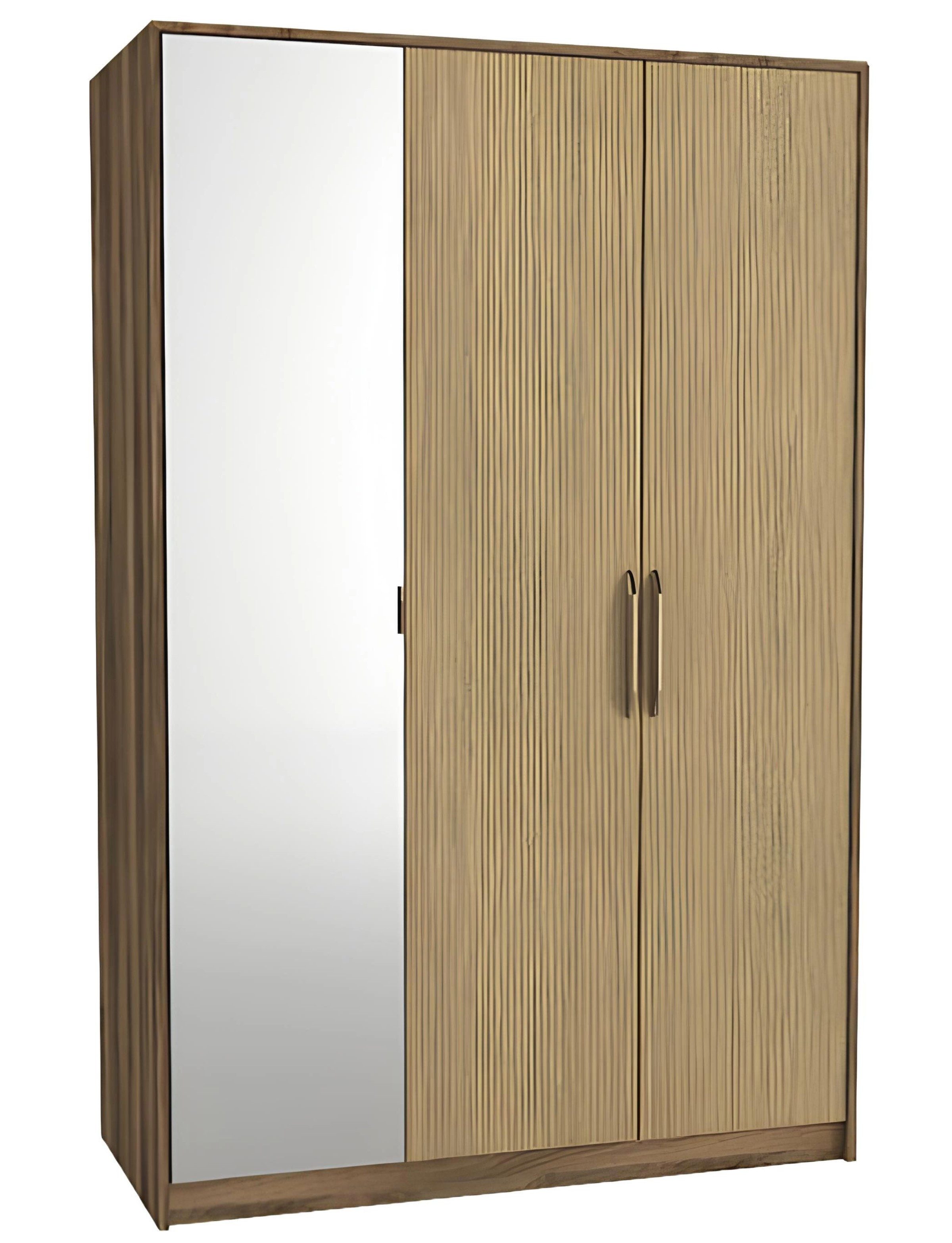 Xlmoebel Kleiderschrank Eleganter Schrank für das Schlafzimmer in modernem braunem (Kleiderschrank) Hergestellt in Europa