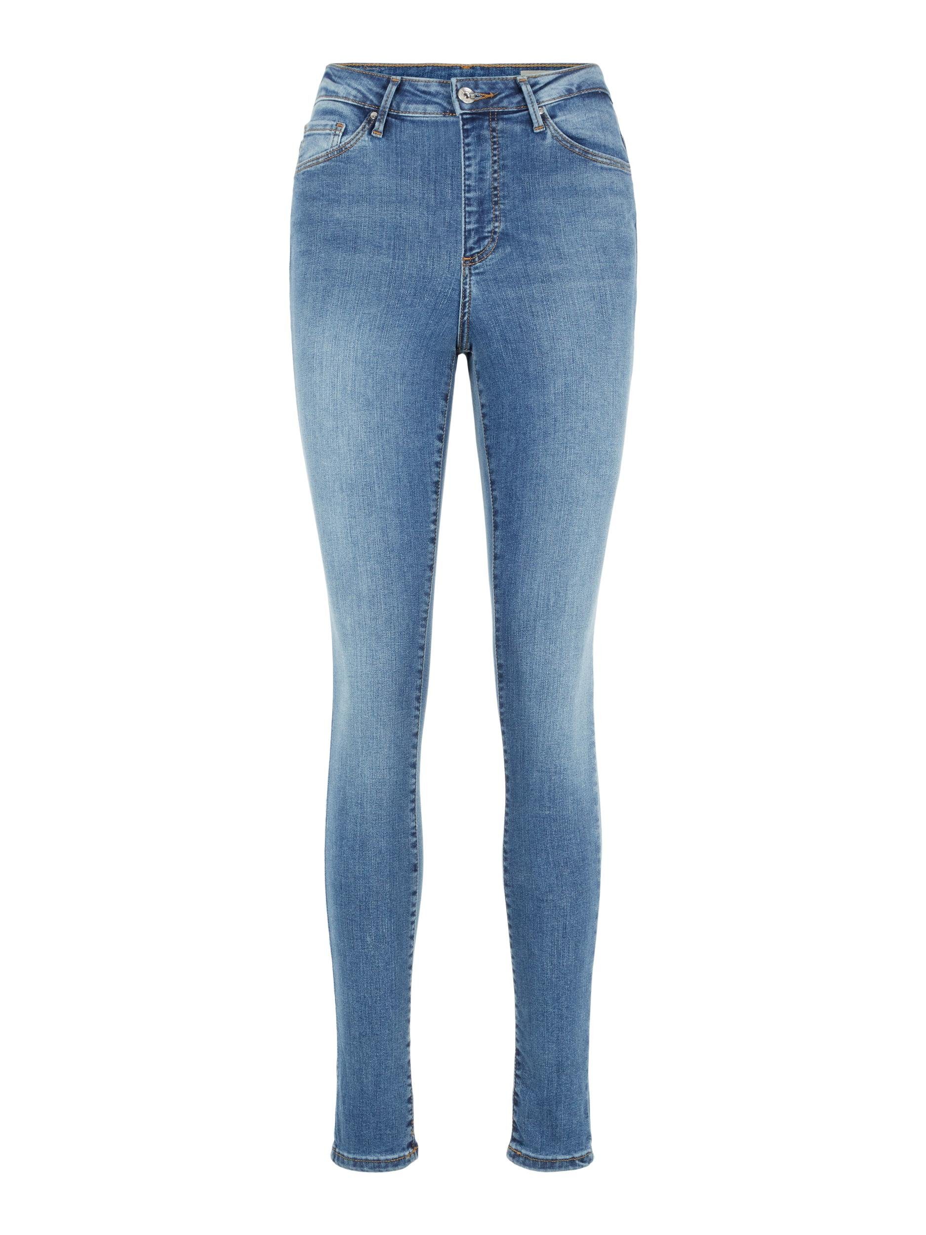 Skinny-fit-Jeans VMSOPHIA HW SKINNY JEANS LT BL NOOS