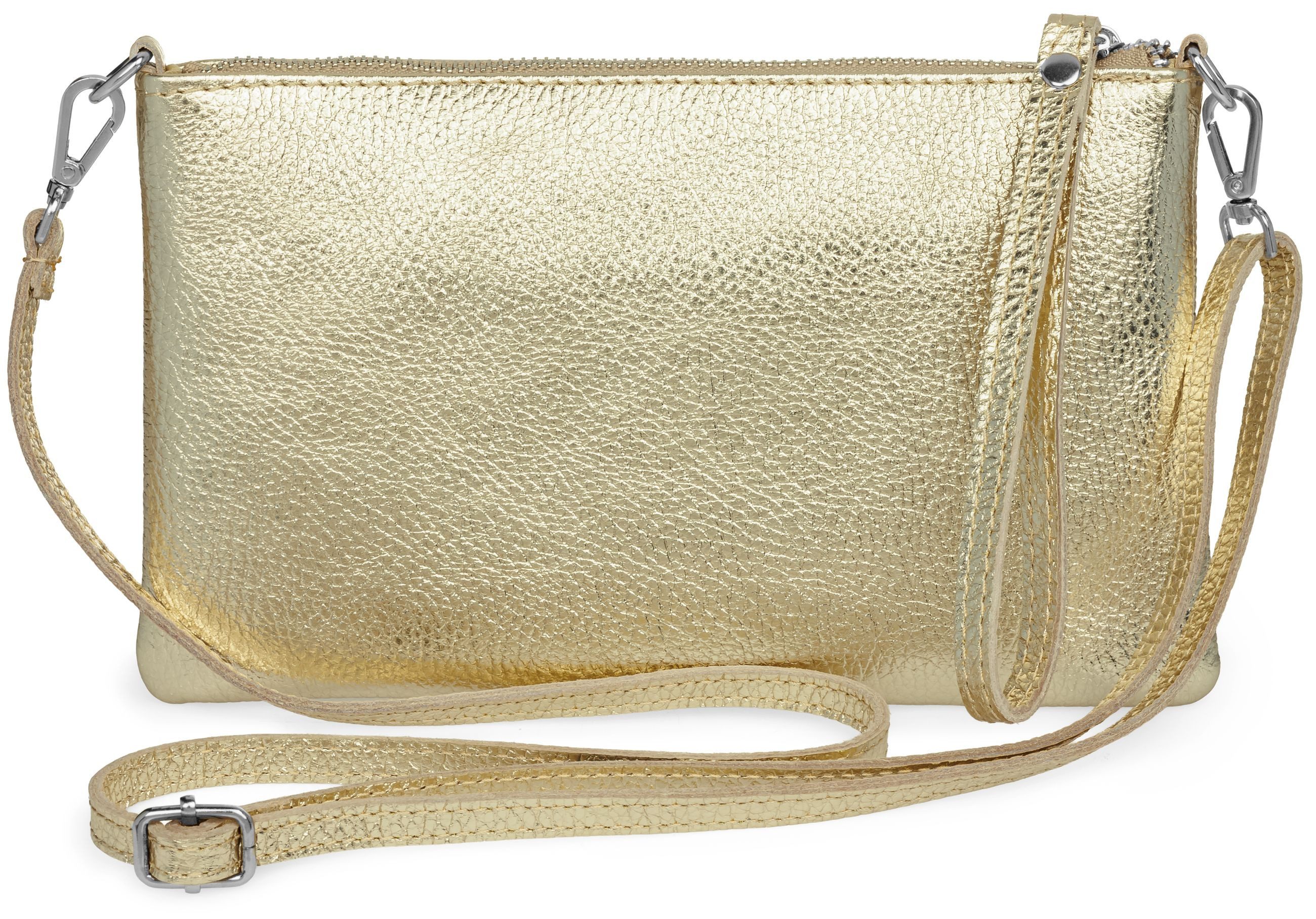 Caspar Clutch Abendtasche Kompakte Damen Leder günstig online kaufen