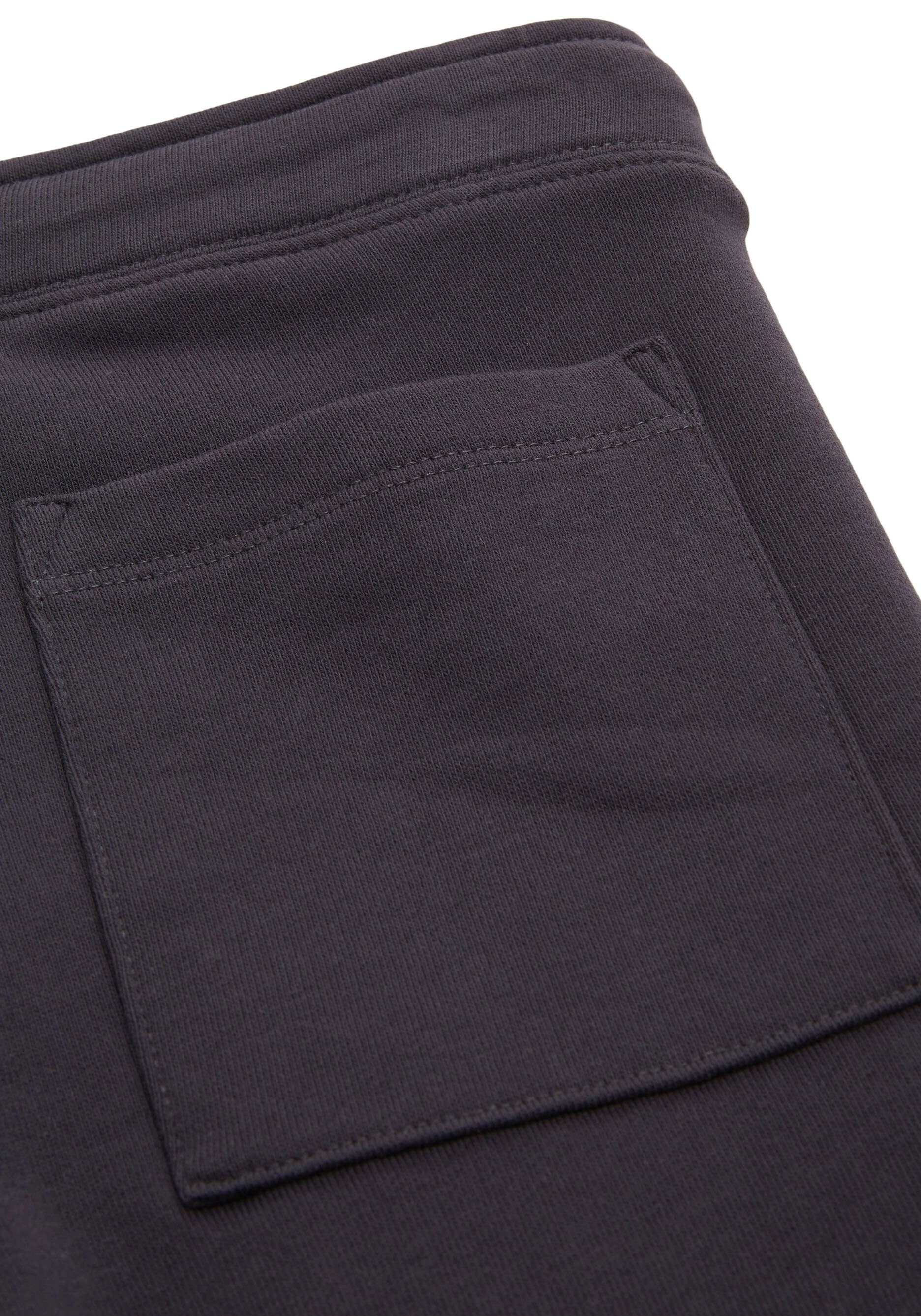 TOM TAILOR Shorts grey mit coal Gesäßtasche einer