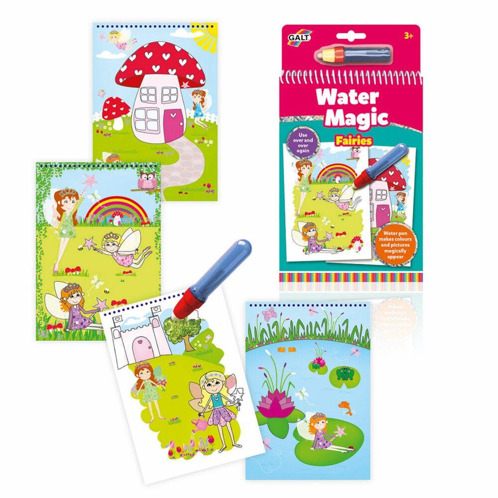 Jumbo Spiele Malvorlage GALT Water Magic Feen