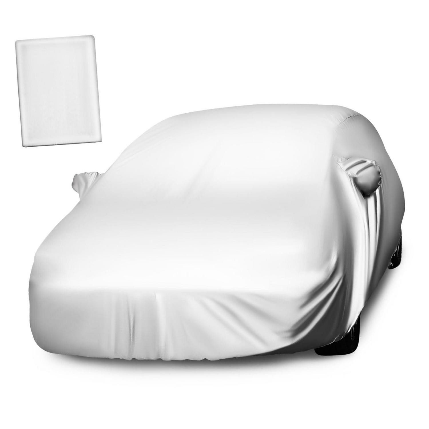 LuxusKollektion Autoplane Autoabdeckung XL Halbgarage Schnee Wind UV Schutz