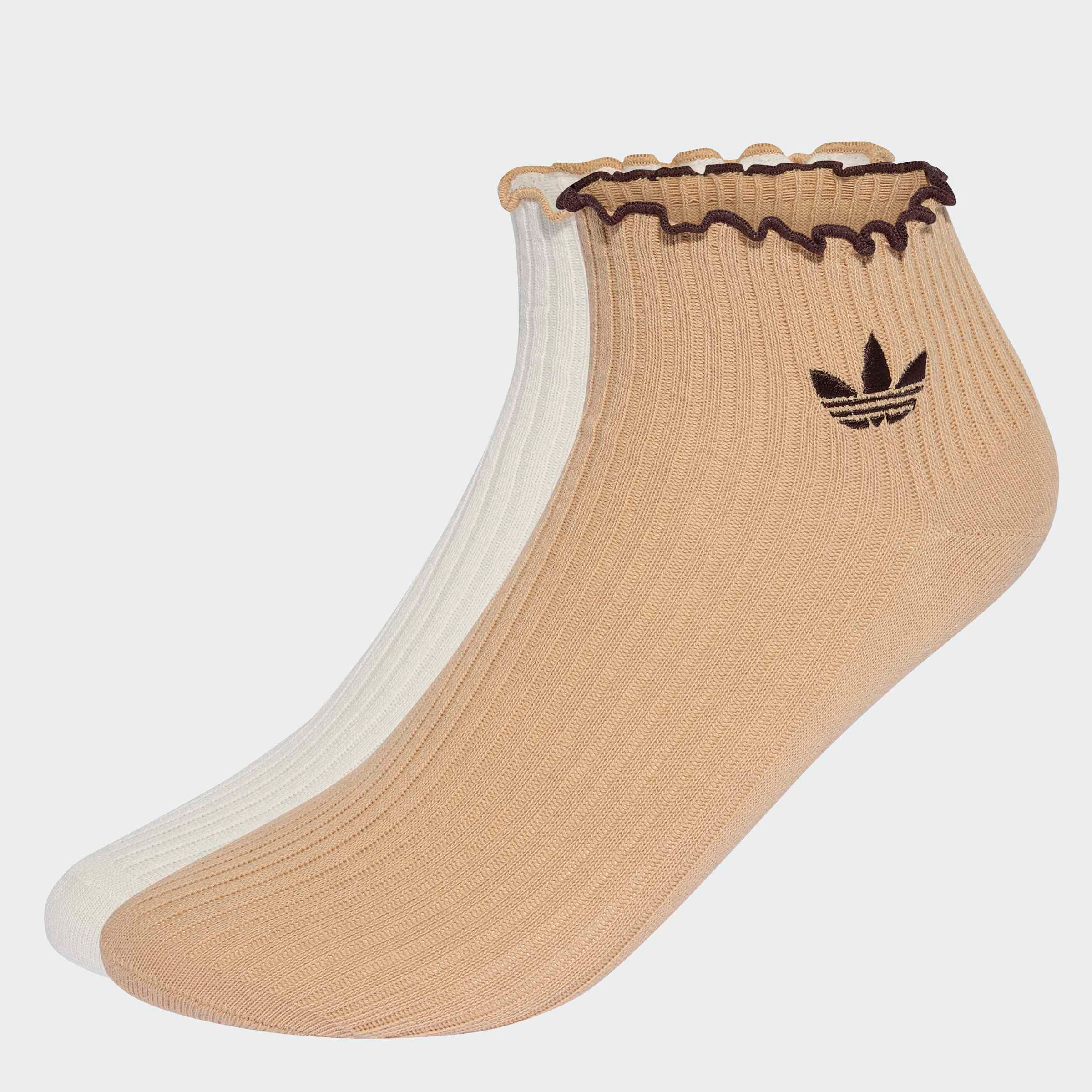 adidas Originals Sportsocken RUFFLE QUARTER (2-Paar)