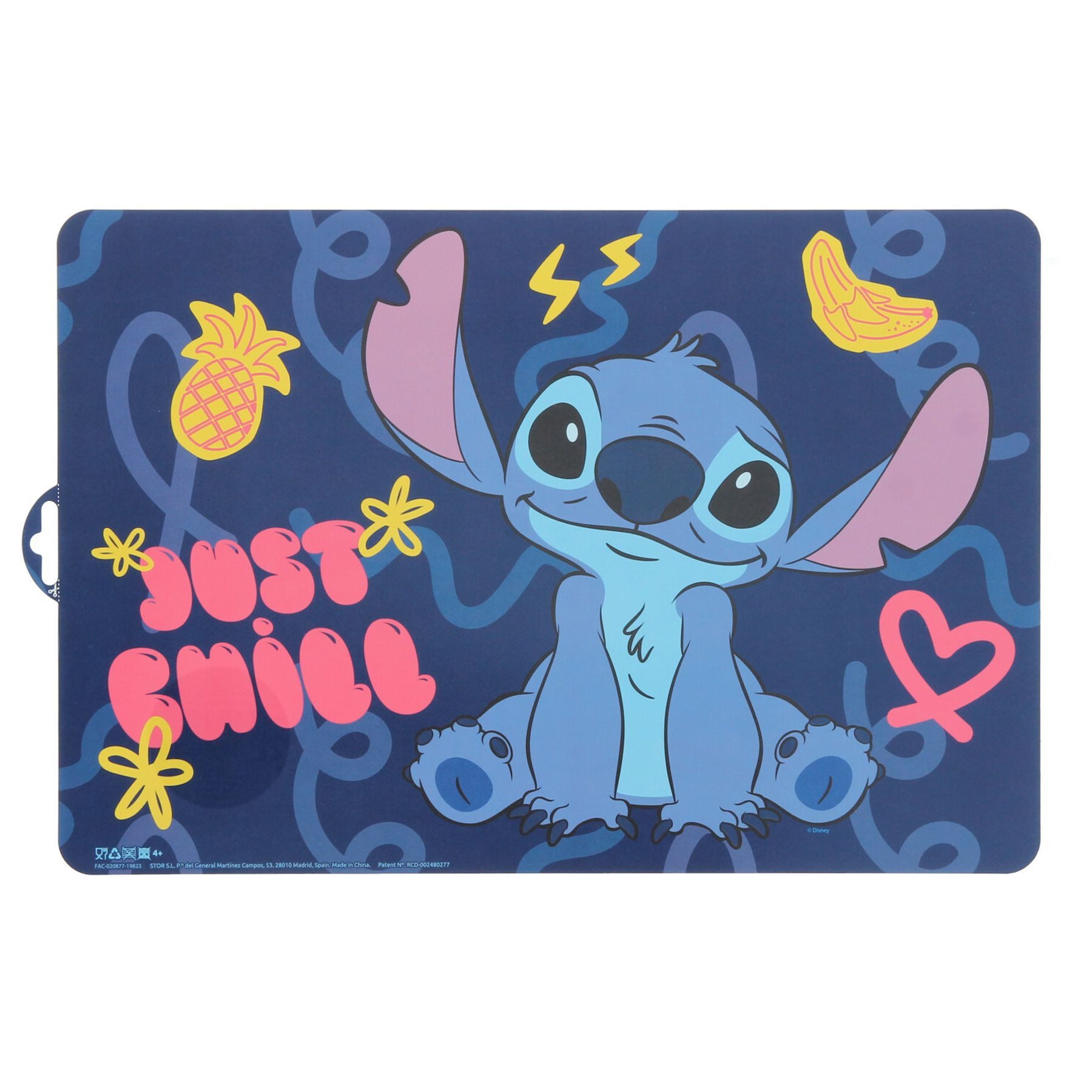 Lilo & Stitch Schreibtischunterlage Platzdeckchen Essplatzmatte Tischdecke Bunte Tischunterlage 43x28 cm