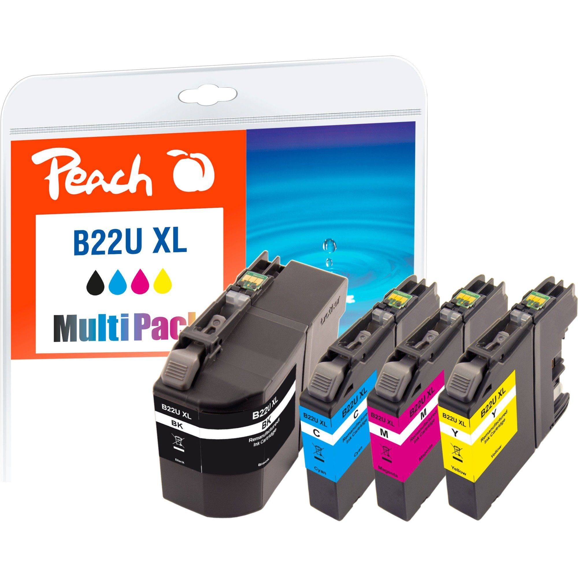 PEACH Tinte Spar Pack PI500-210 Tintenpatrone