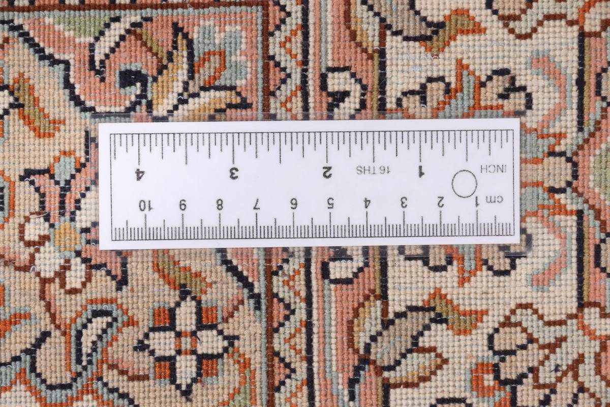 mm Seidenteppich Nain rechteckig, 4 Orientteppich, 64x99 Höhe: Handgeknüpfter Trading, Kaschmir Seide
