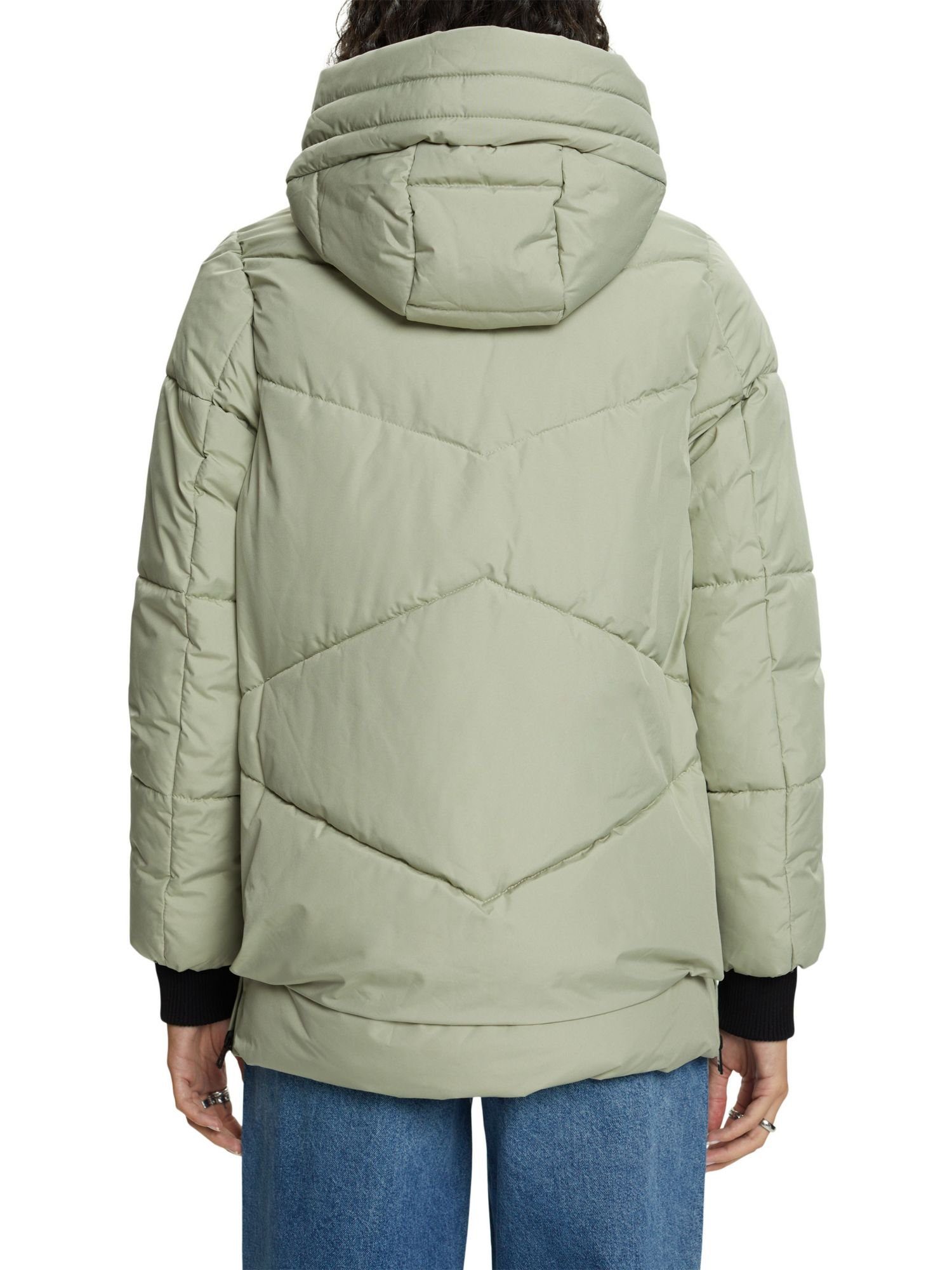 mit Esprit Kapuze Steppjacke GREEN Steppjacke DUSTY