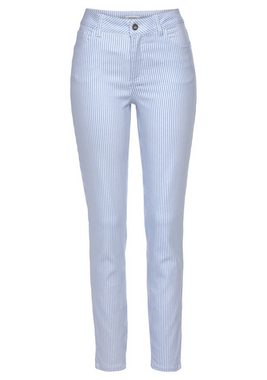 LASCANA Jeggings mit Streifenmuster, Skinny-Jeans aus weichem Stretch-Denim