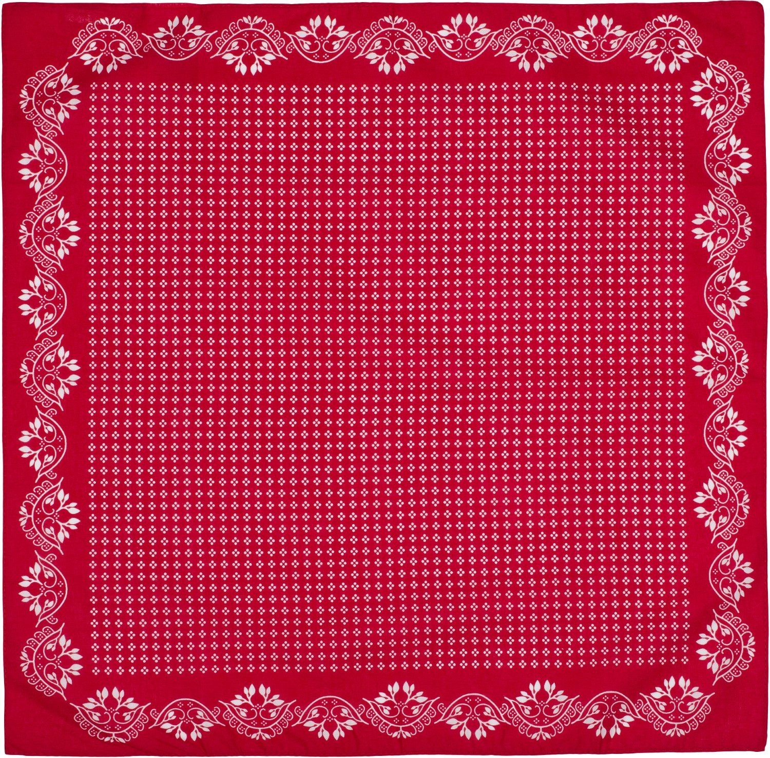 styleBREAKER Bandana Baumwolle Dreieckstuch mit Blümchen Muster, (1-St)