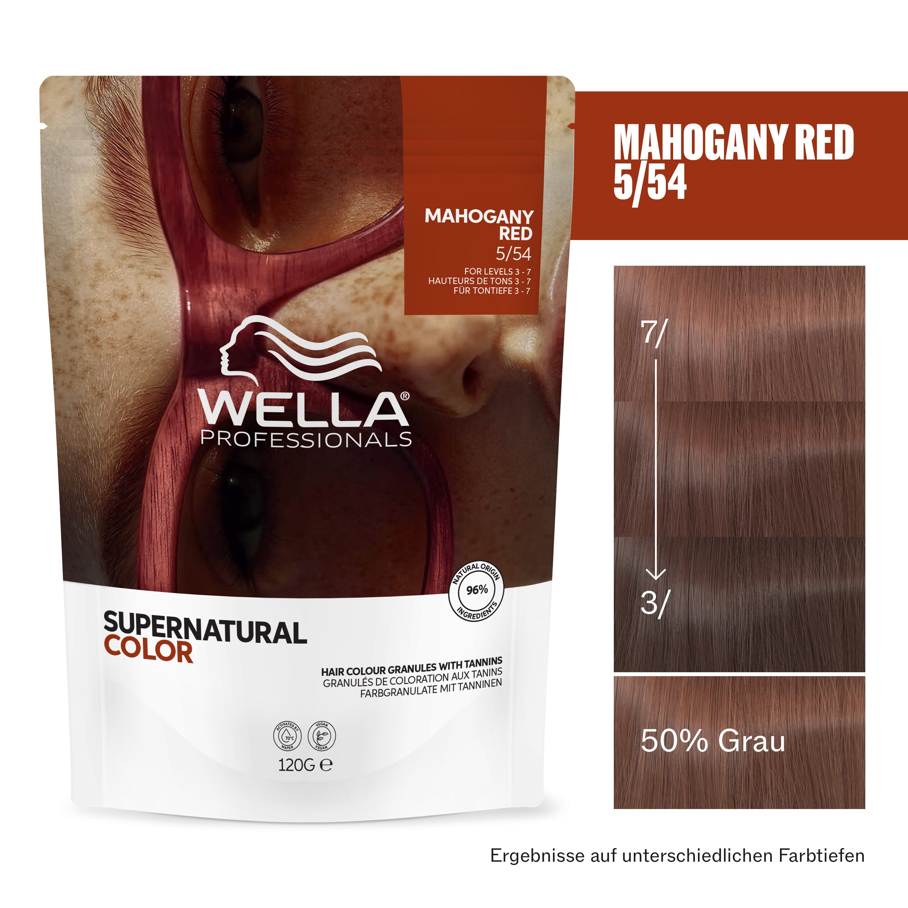 Wella Professionals Haarfarbe Supernatural Color - natürliche Haarfarbe zum Anmischen, 91% - 100% Inhaltsstoffe natürlichen Ursprungs