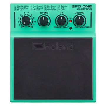 Roland E-Drum Pads SPD One Electro Percussion Pad mit Netzteil