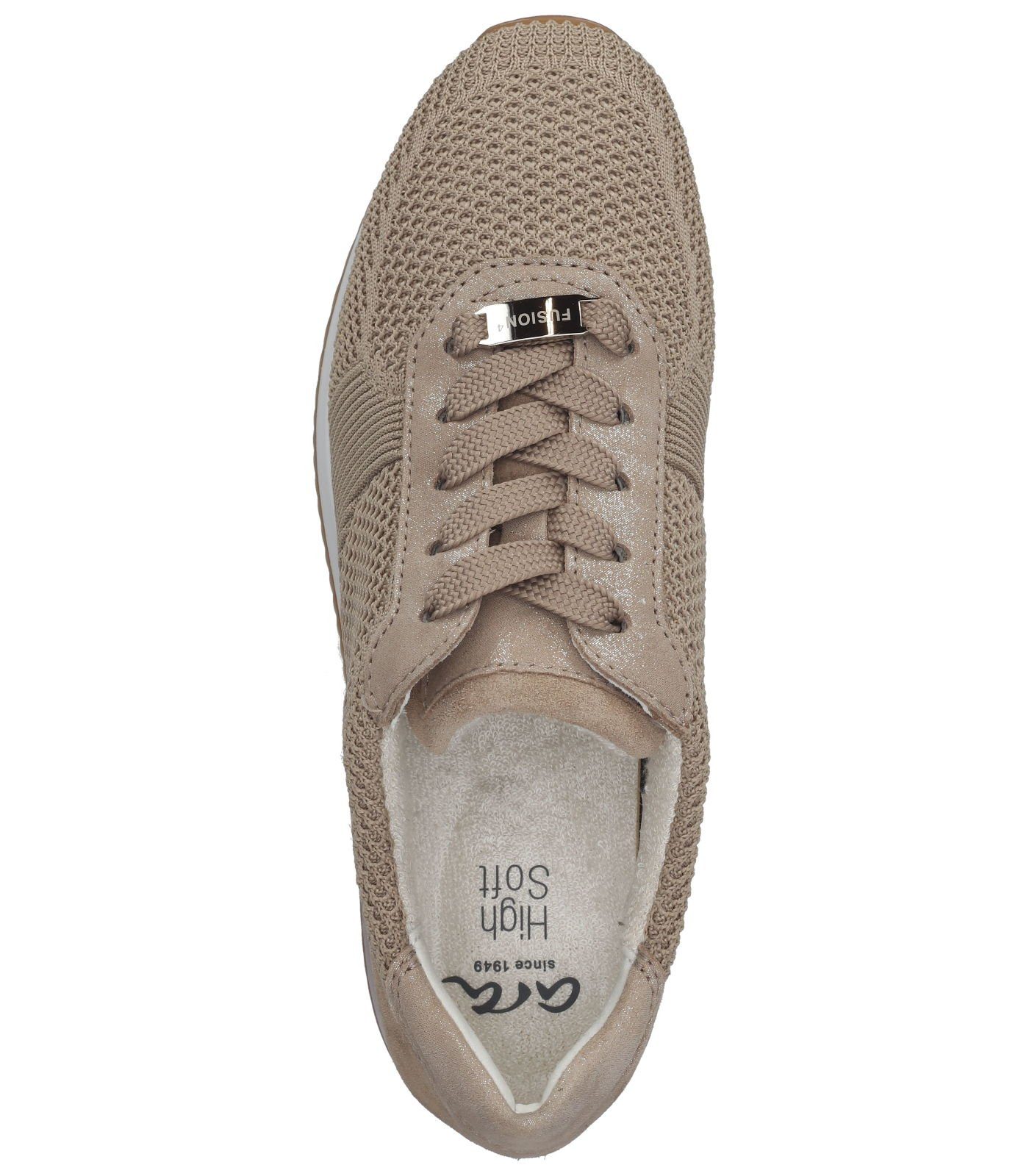 beige Sneaker 044921 Ara Sneaker Textil