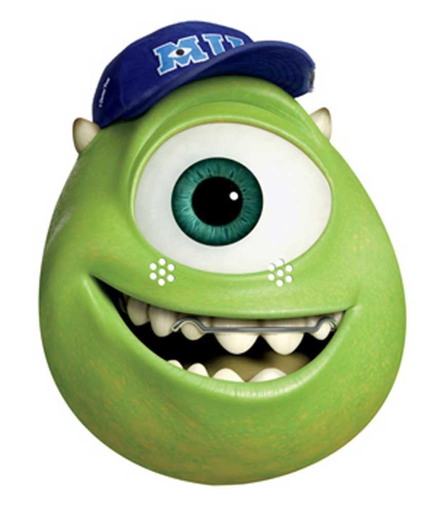 Verkleidungsmaske Monster AG - Masken - Mike - Maske