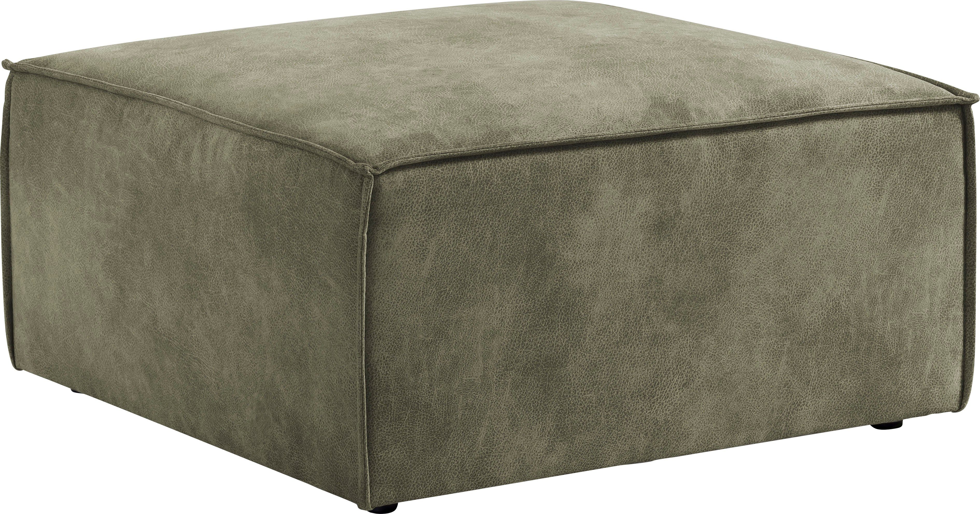 Home affaire Hocker SHERWOOD, Hocker quadratisch, günstig online kaufen